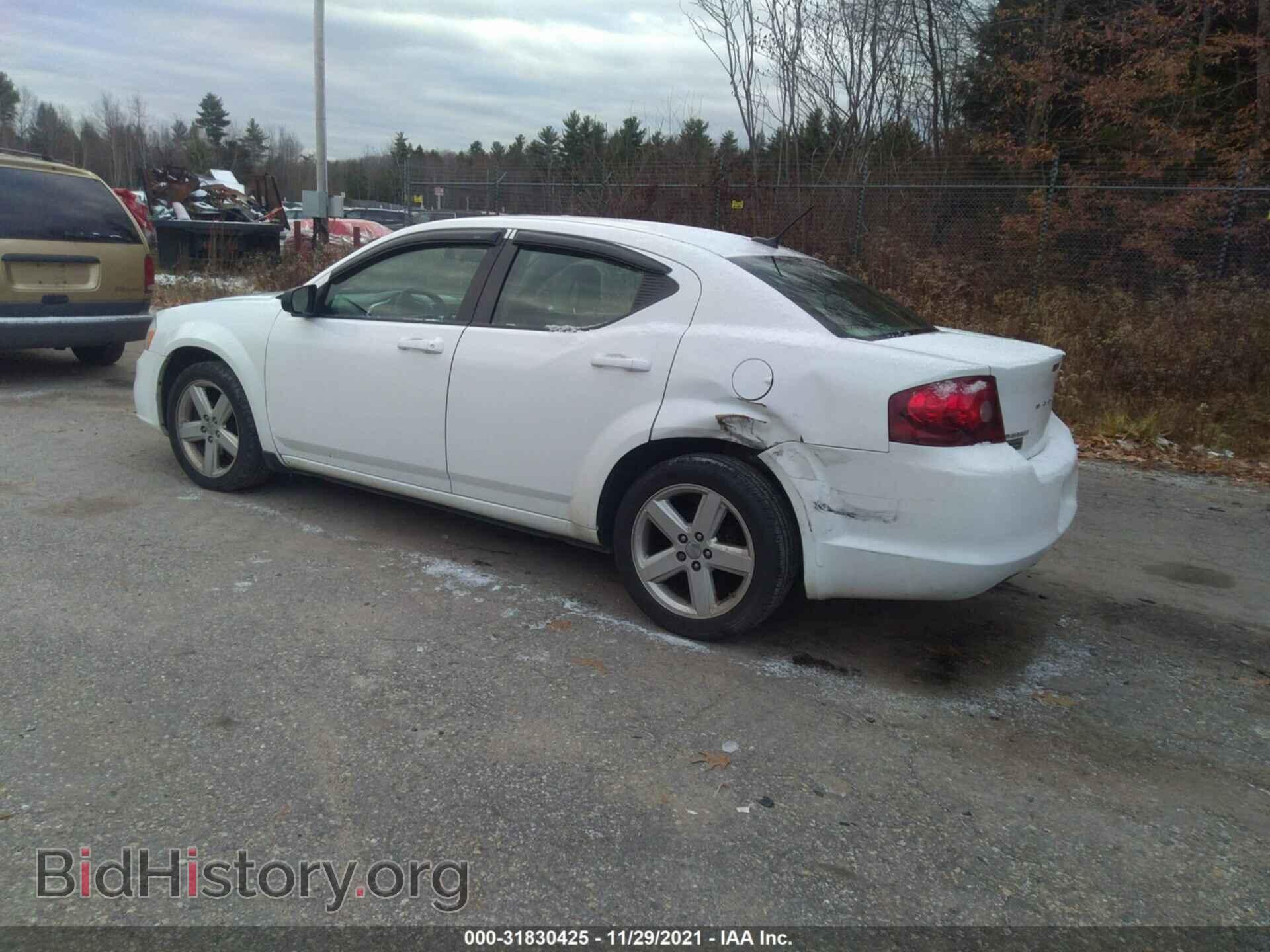 2013 DODGE AVENGER - VIN: 1C3CDZAB5DN551205 - Фото 3