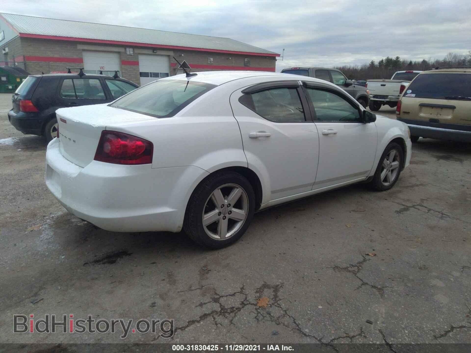2013 DODGE AVENGER - VIN: 1C3CDZAB5DN551205 - Фото 4