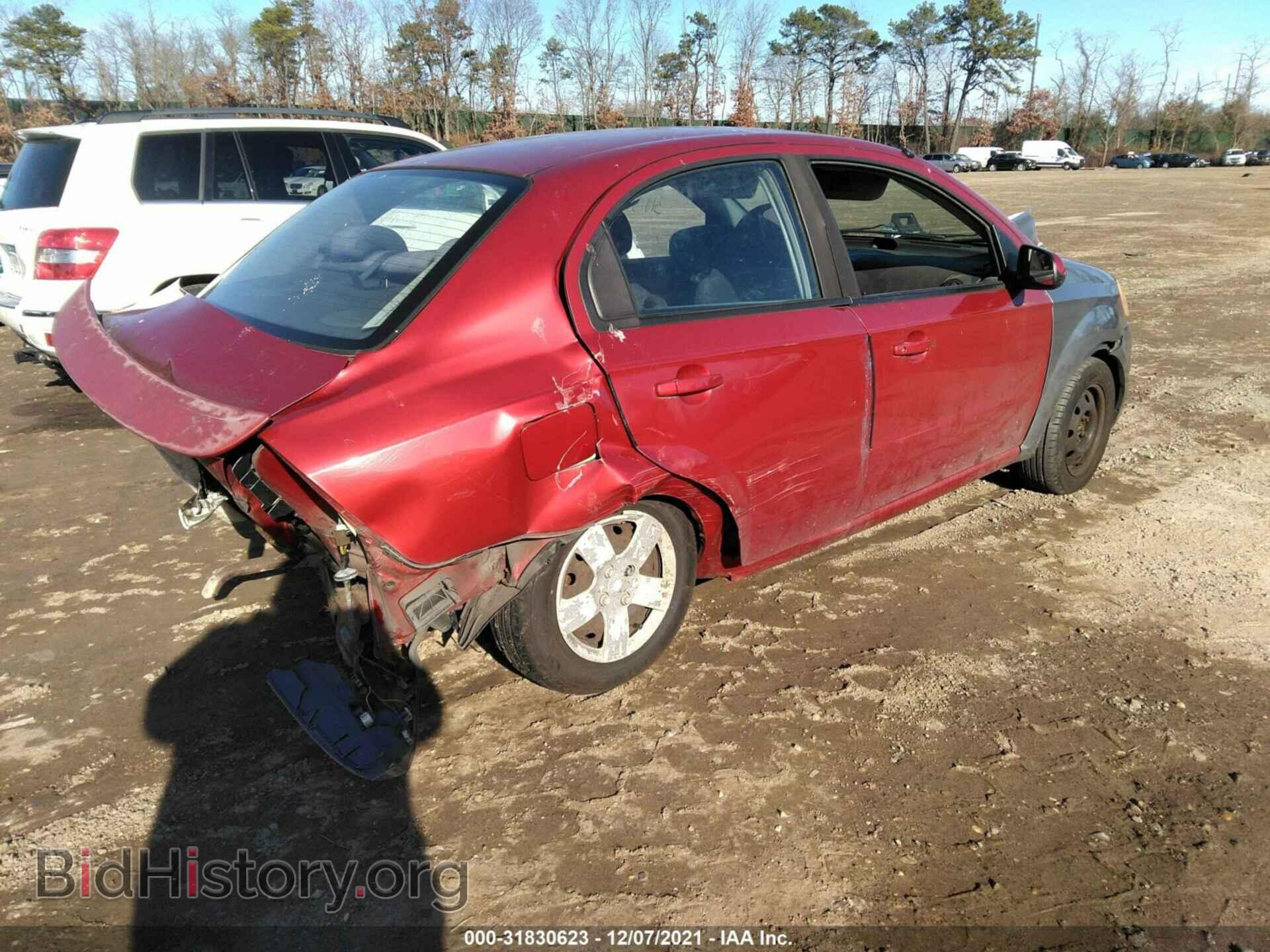 2008 CHEVROLET AVEO - VIN: KL1TD56638B200159 - Фото 4