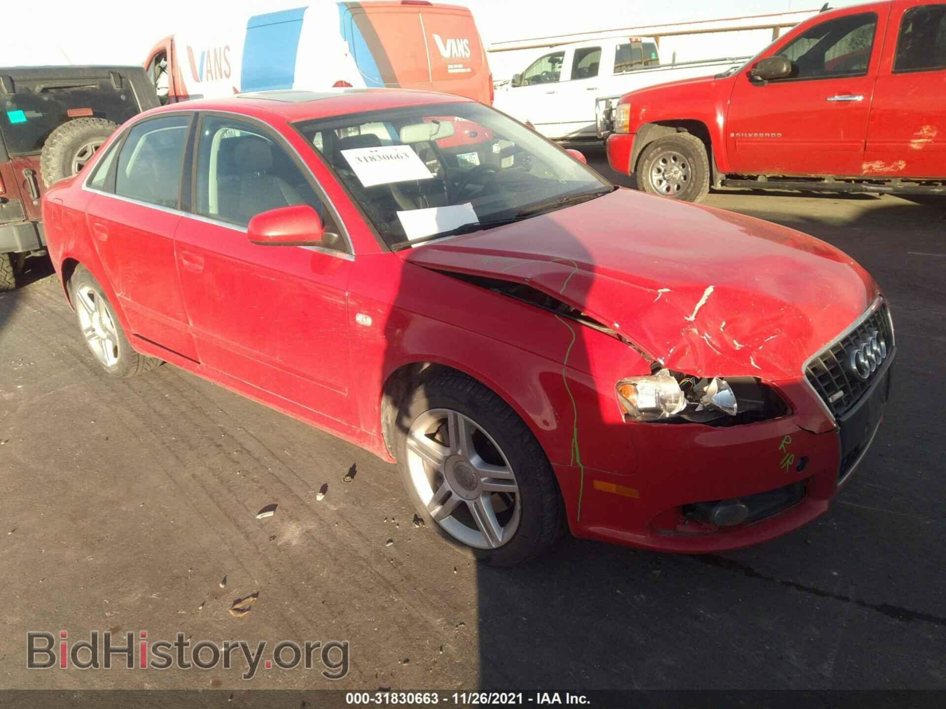Photo WAUDF78E38A161308 - AUDI A4 2008