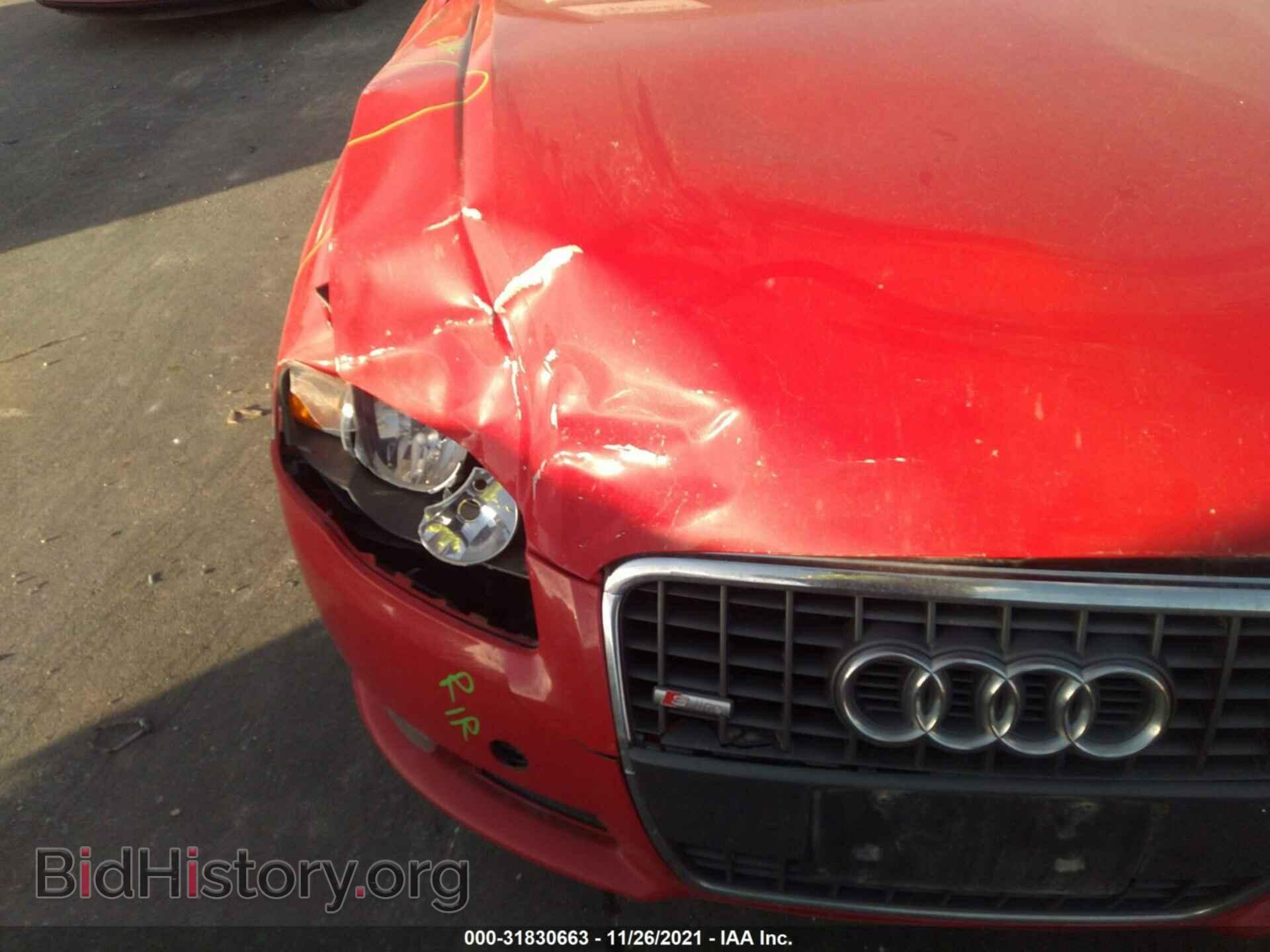 2008 AUDI A4 - VIN: WAUDF78E38A161308 - Фото 6