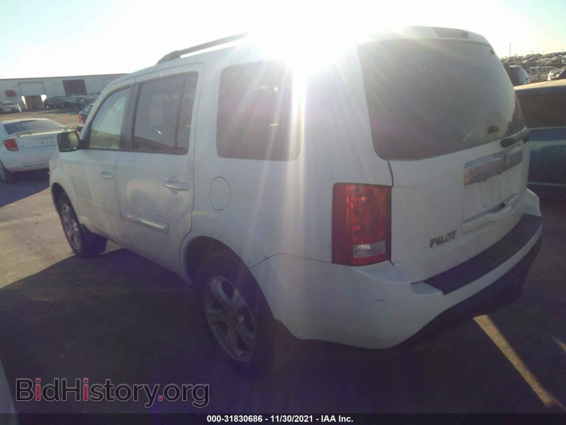 2013 HONDA PILOT - VIN: 5FNYF3H54DB044920 - Фото 3