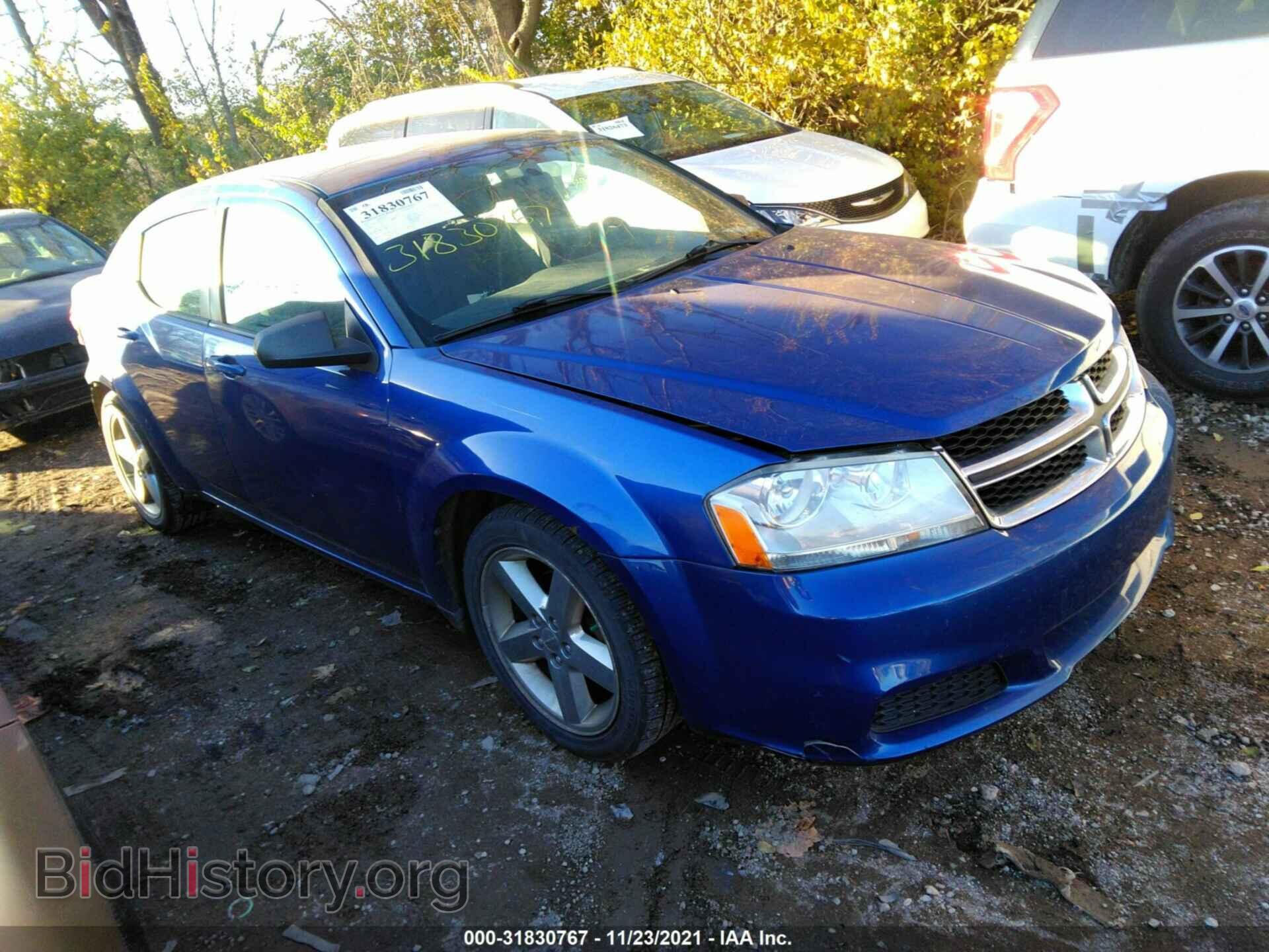 Photo 1C3CDZAB5CN247385 - DODGE AVENGER 2012