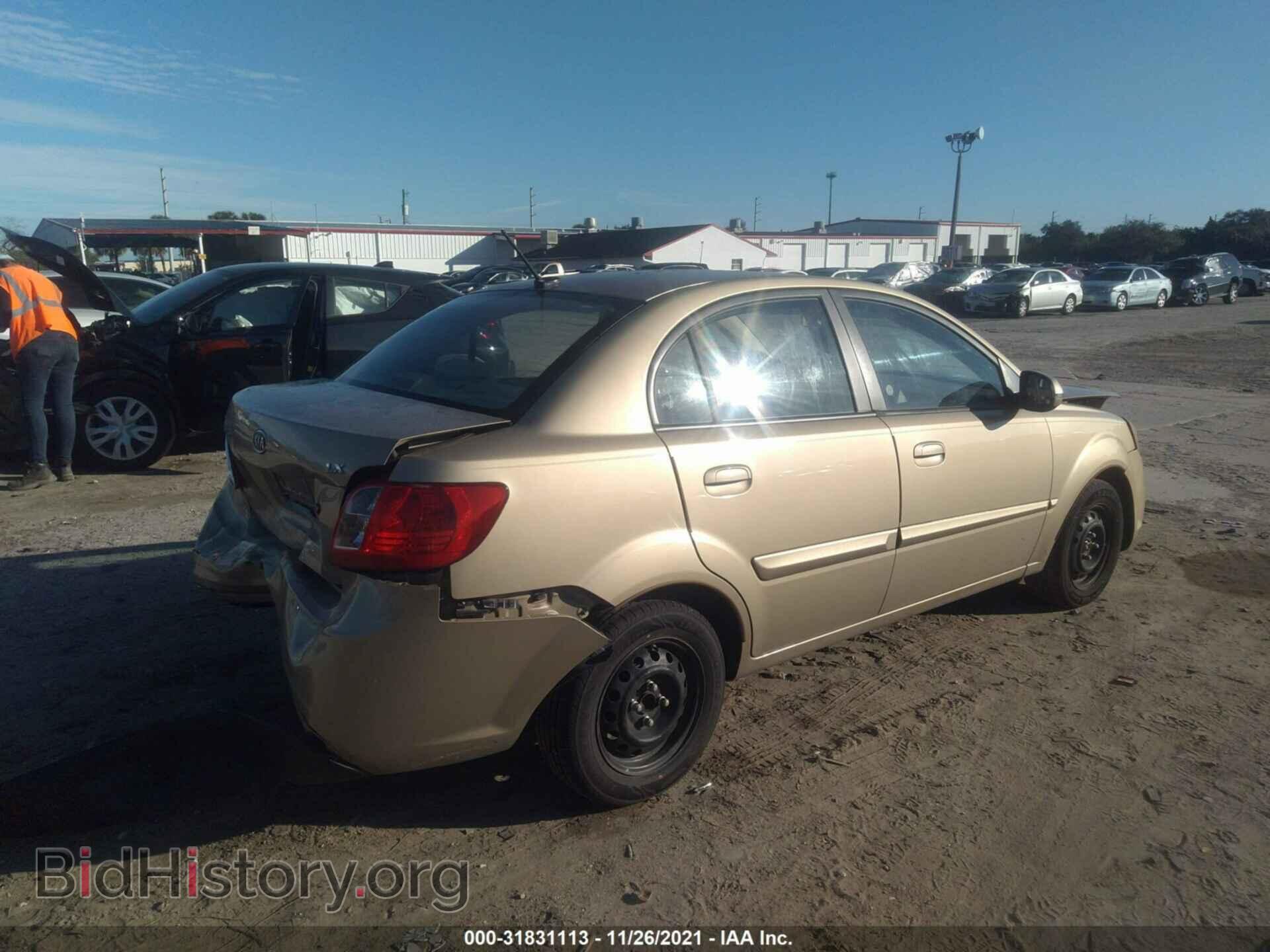 2011 KIA RIO - VIN: KNADH4A36B6928628 - Photo 4