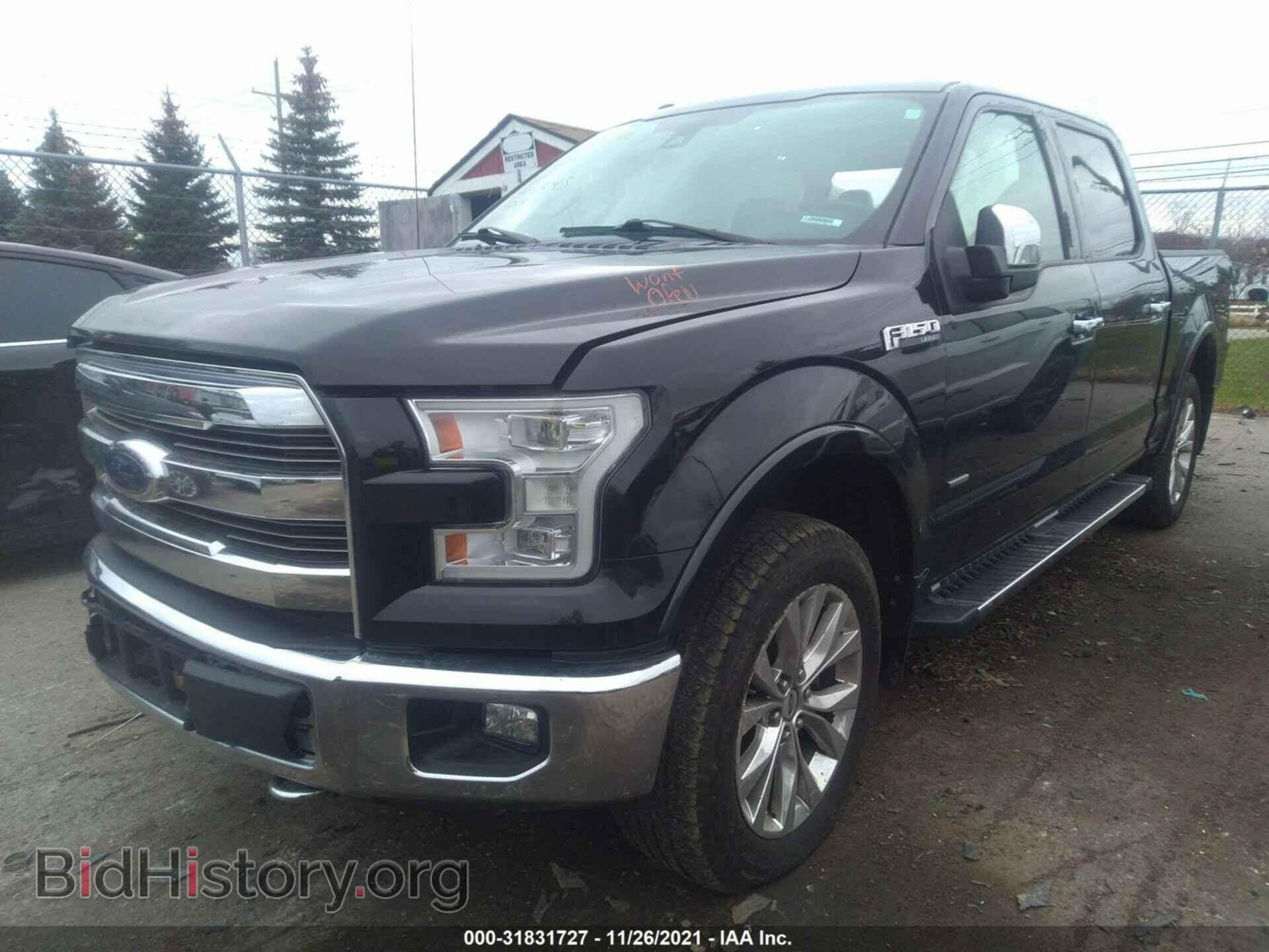 2015 FORD F-150 - VIN: 1FTEW1EG4FFB15755 - Фото 2