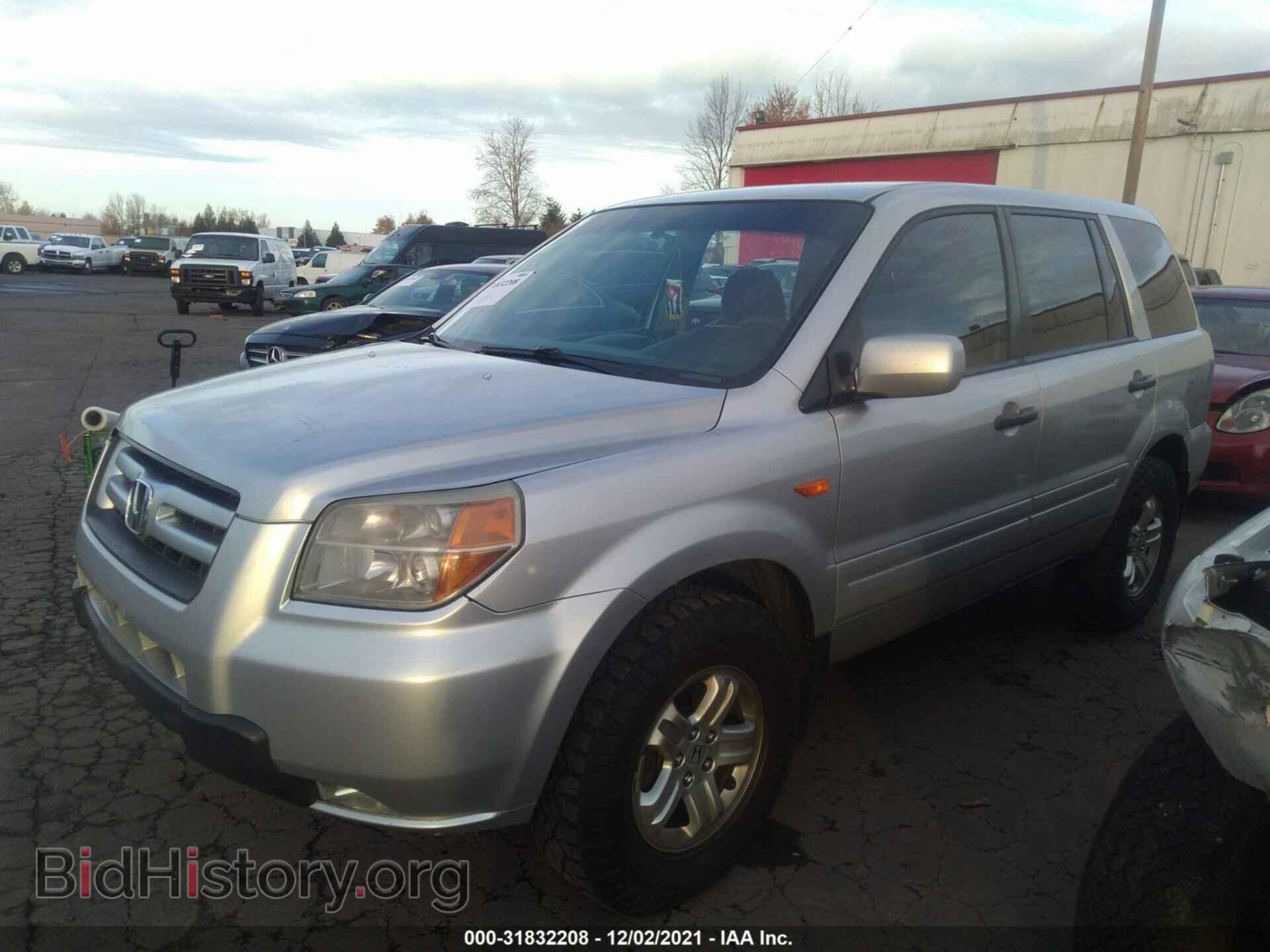 2006 HONDA PILOT - VIN: 2HKYF181X6H535529 - Фото 2