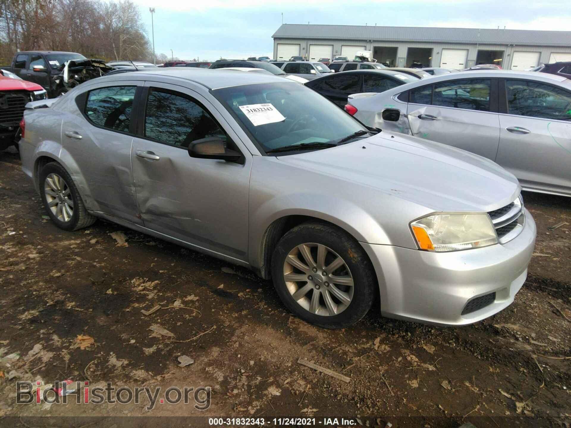 Photo 1B3BD4FB7BN608585 - DODGE AVENGER 2011