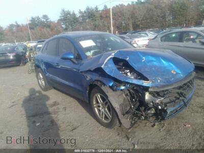 2017 Porsche MACAN, синий — VIN WP1AA2A52HLB07812, IAAI