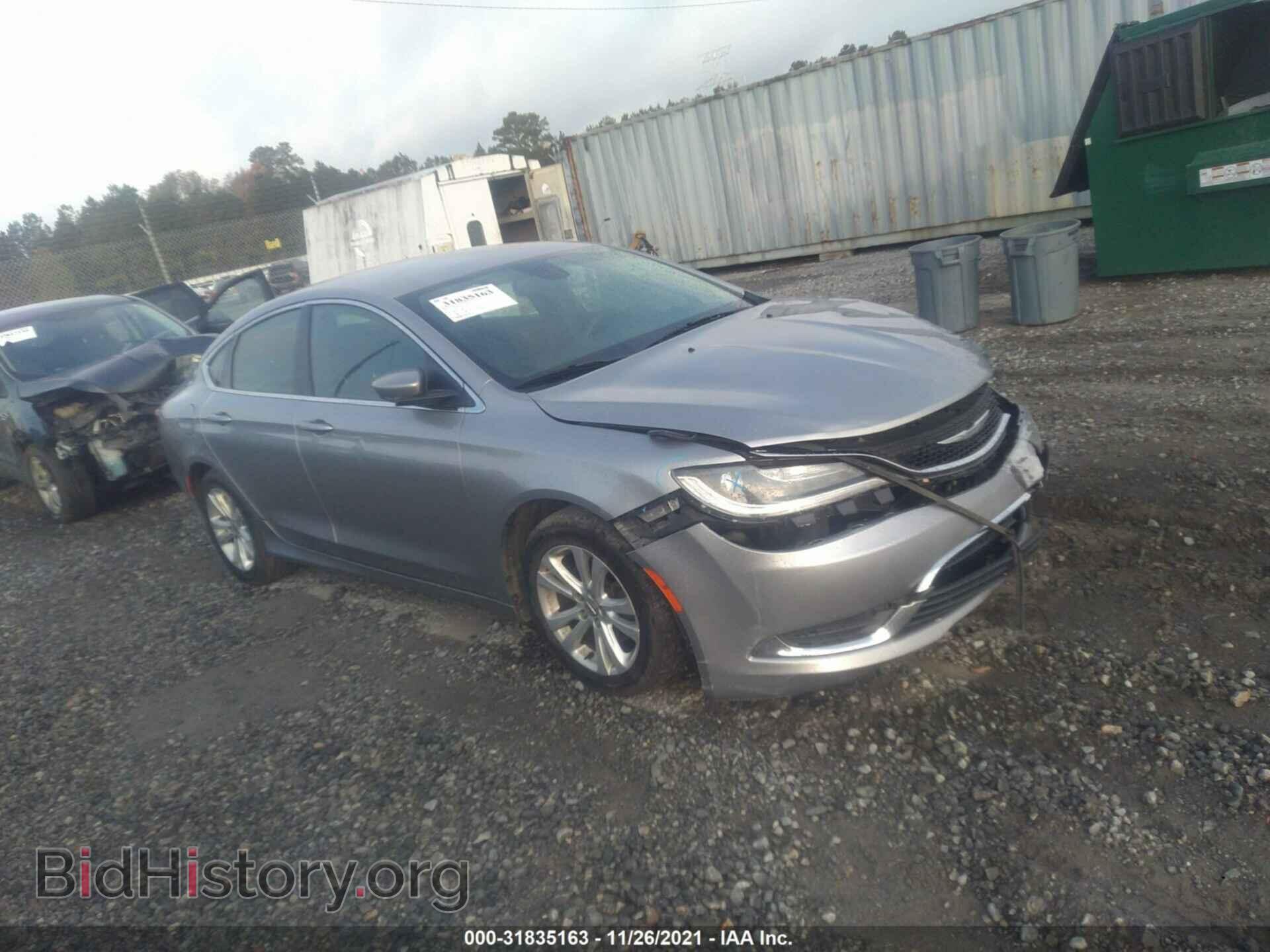 Photo 1C3CCCAB0FN697787 - CHRYSLER 200 2015