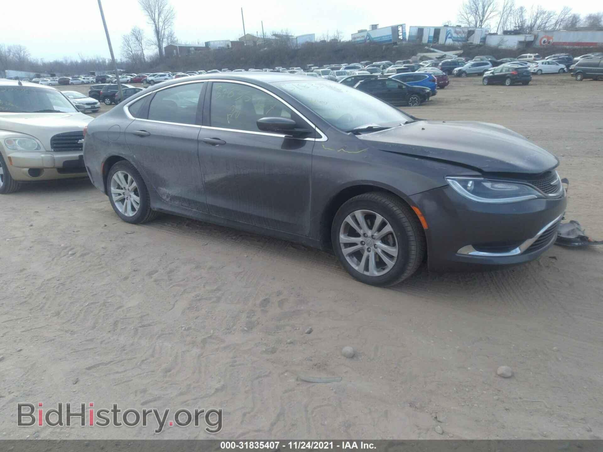 Фотография 1C3CCCAB7FN569935 - CHRYSLER 200 2015