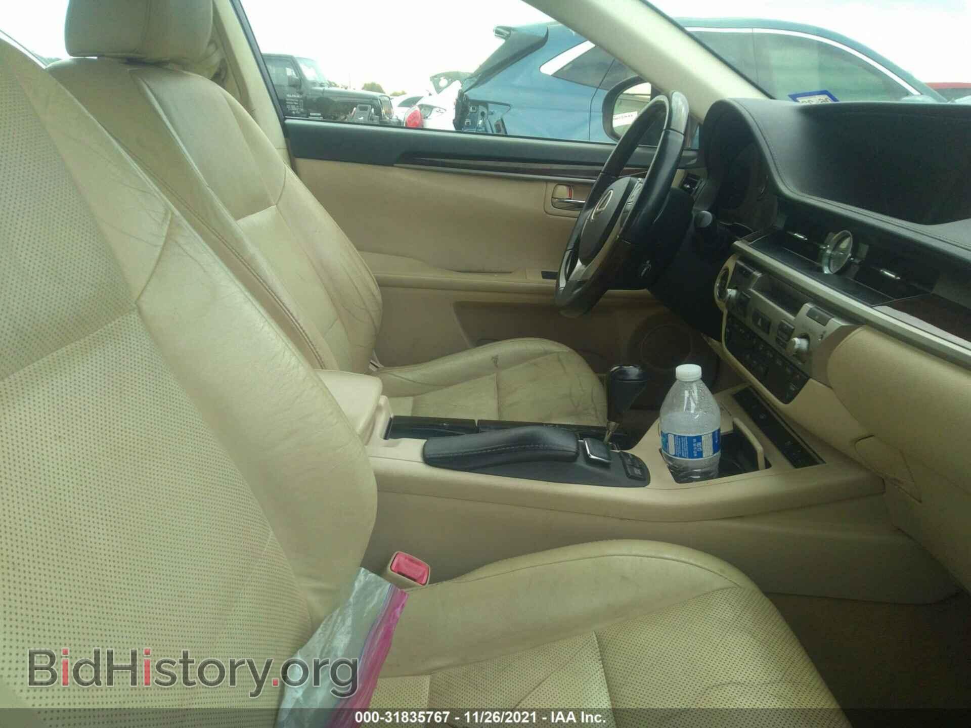 2013 LEXUS ES 350 - VIN: JTHBK1GG3D2072301 - Фото 5