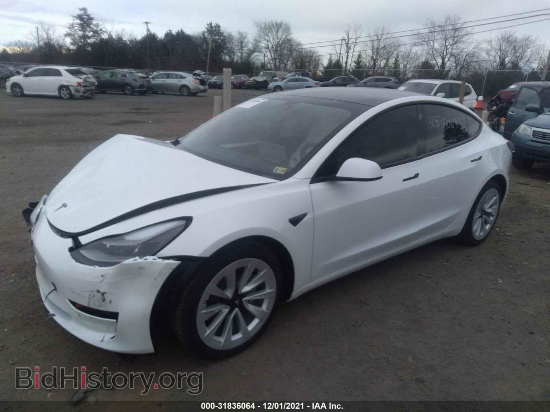 2021 TESLA MODEL 3 - VIN: 5YJ3E1EBXMF038048 - Photo 2