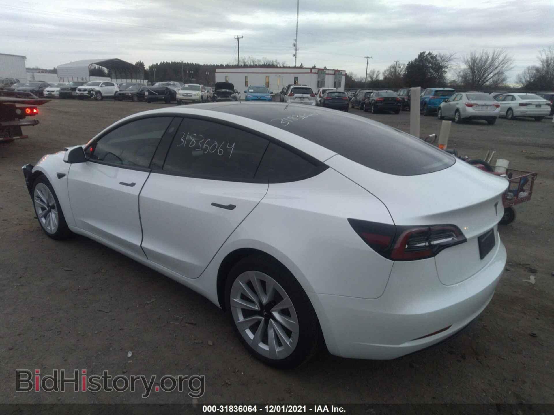 2021 TESLA MODEL 3 - VIN: 5YJ3E1EBXMF038048 - Photo 3