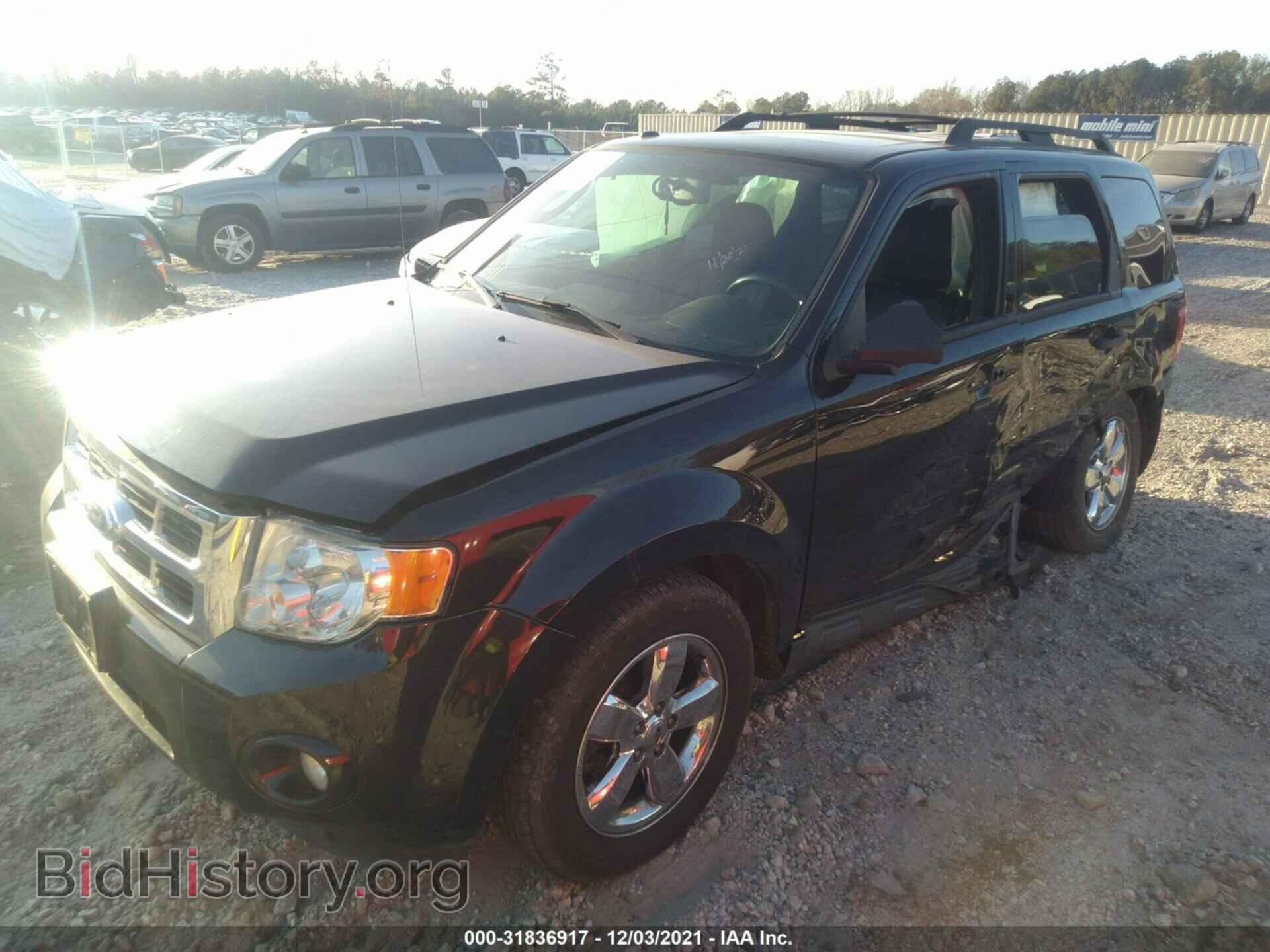 2011 FORD ESCAPE - VIN: 1FMCU9DG9BKA28055 - Фото 2