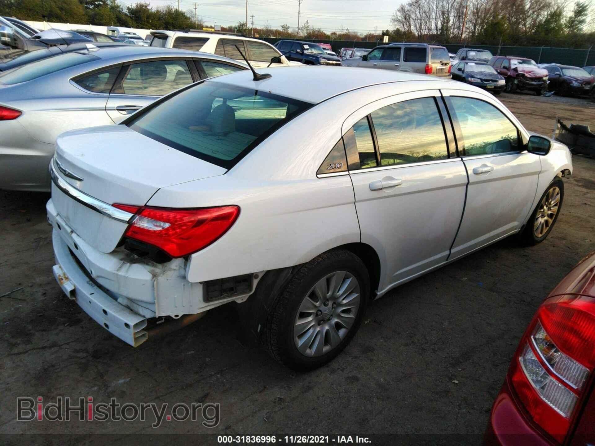 2014 CHRYSLER 200 - VIN: 1C3CCBABXEN175855 - Фото 4
