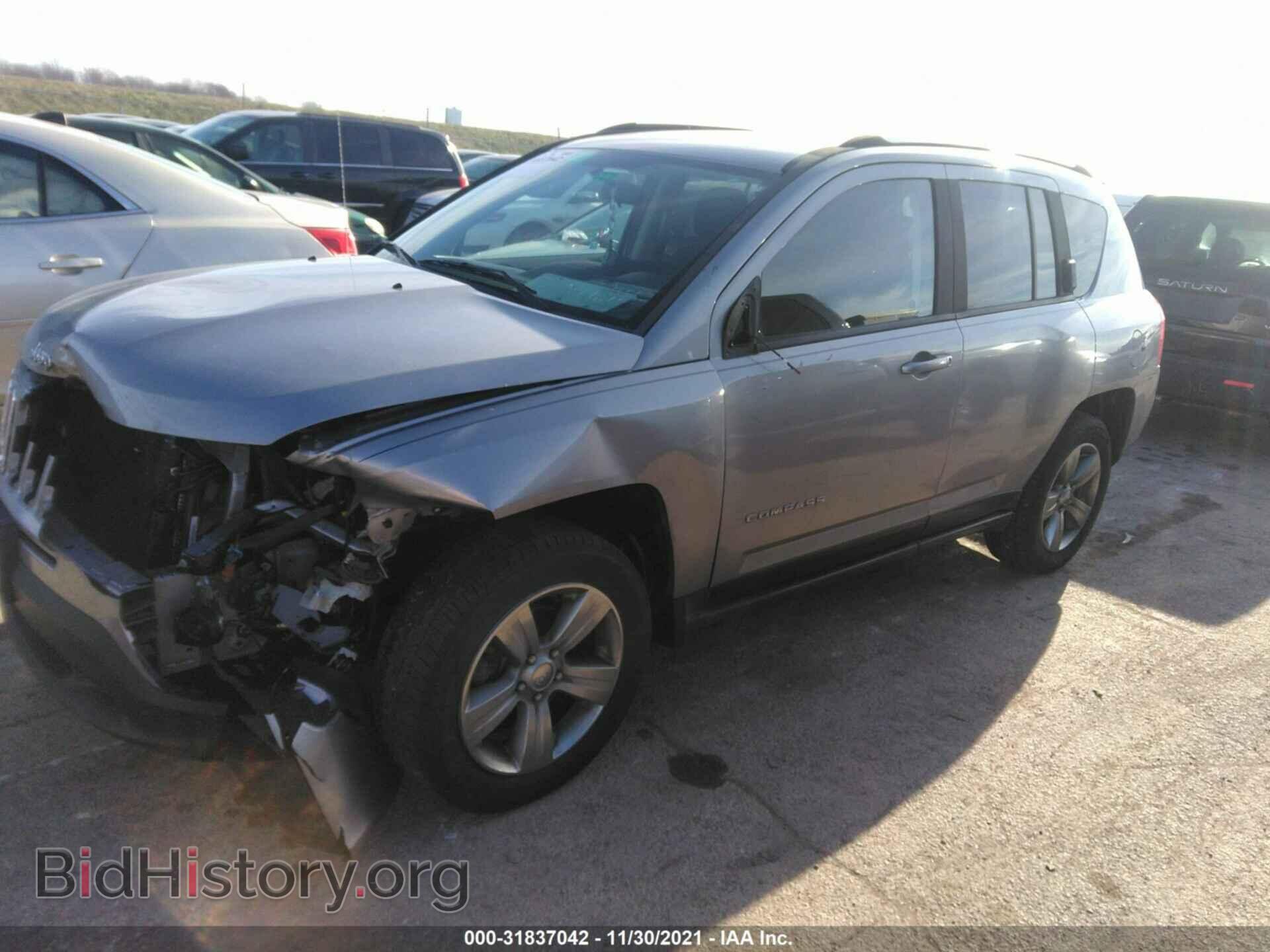 2014 JEEP COMPASS - VIN: 1C4NJDBB3ED800283 - Фото 2