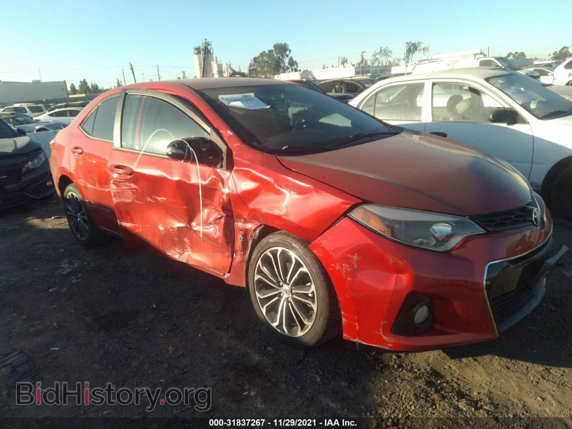 Фотография 5YFBURHE8FP186192 - TOYOTA COROLLA 2015