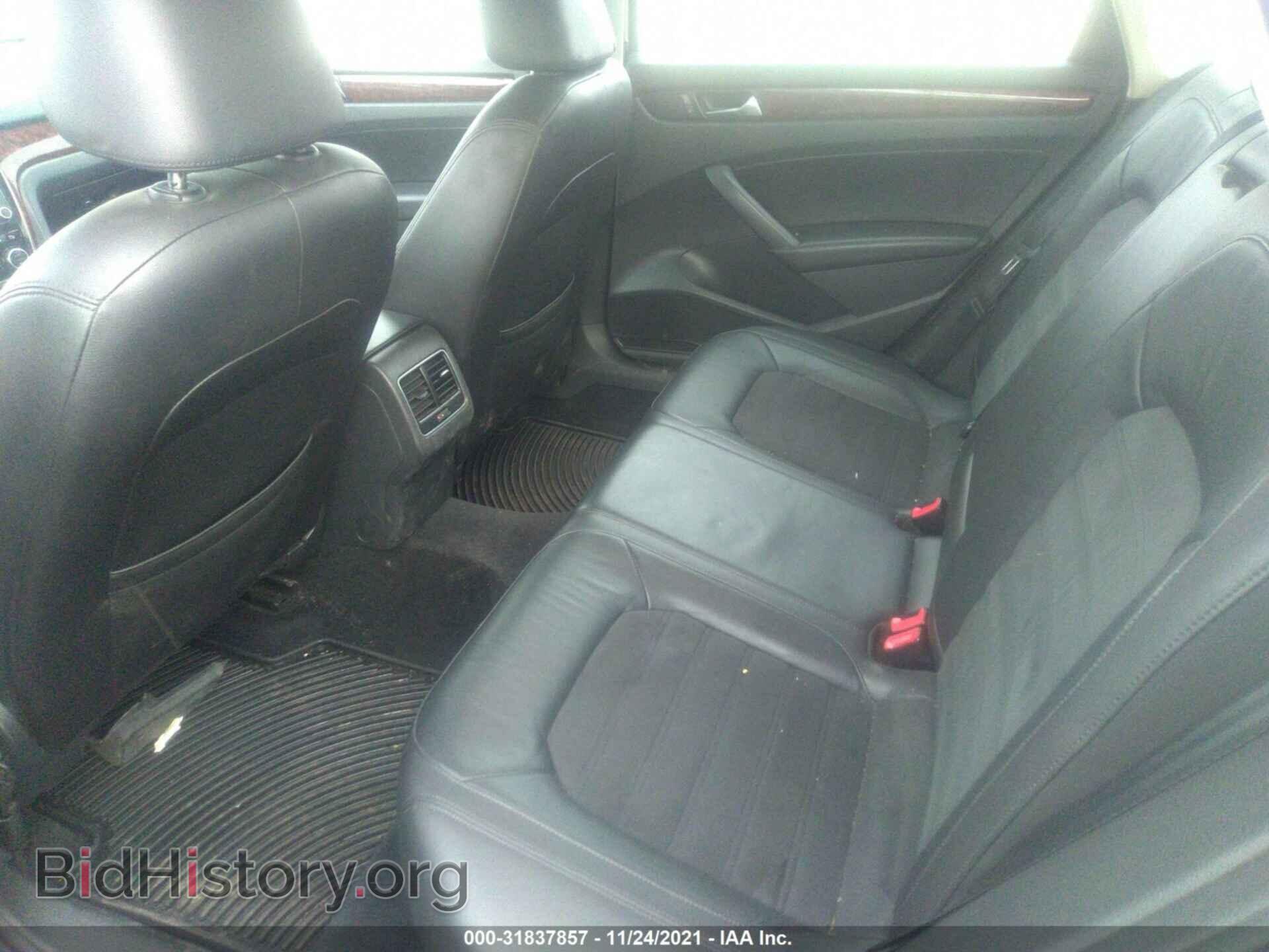 2013 VOLKSWAGEN PASSAT - VIN: 1VWCH7A33DC128516 - Фото 8