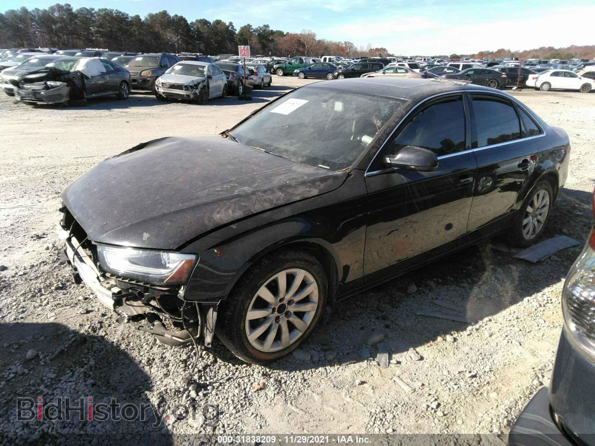 2013 AUDI A4 - VIN: WAUAFAFL2DA166429 - Фото 2