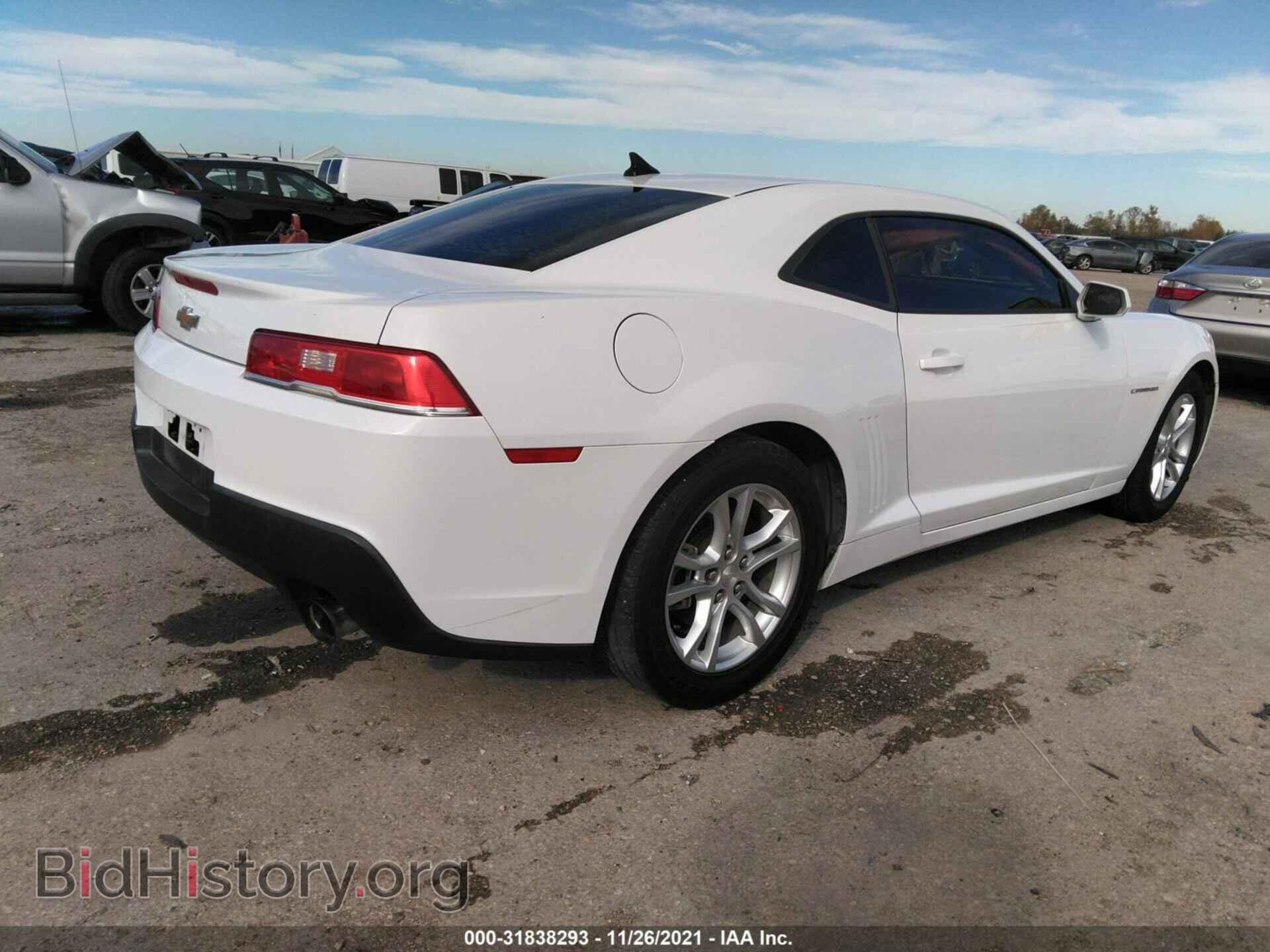 2014 CHEVROLET CAMARO - VIN: 2G1FA1E36E9242006 - Фото 4