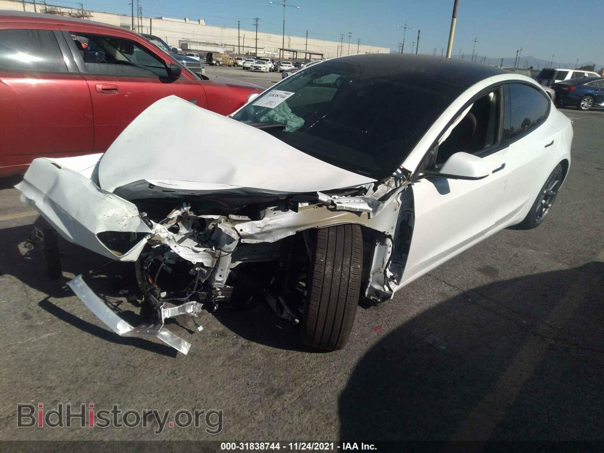 2021 TESLA MODEL 3 - VIN: 5YJ3E1EA0MF001937 - Photo 2