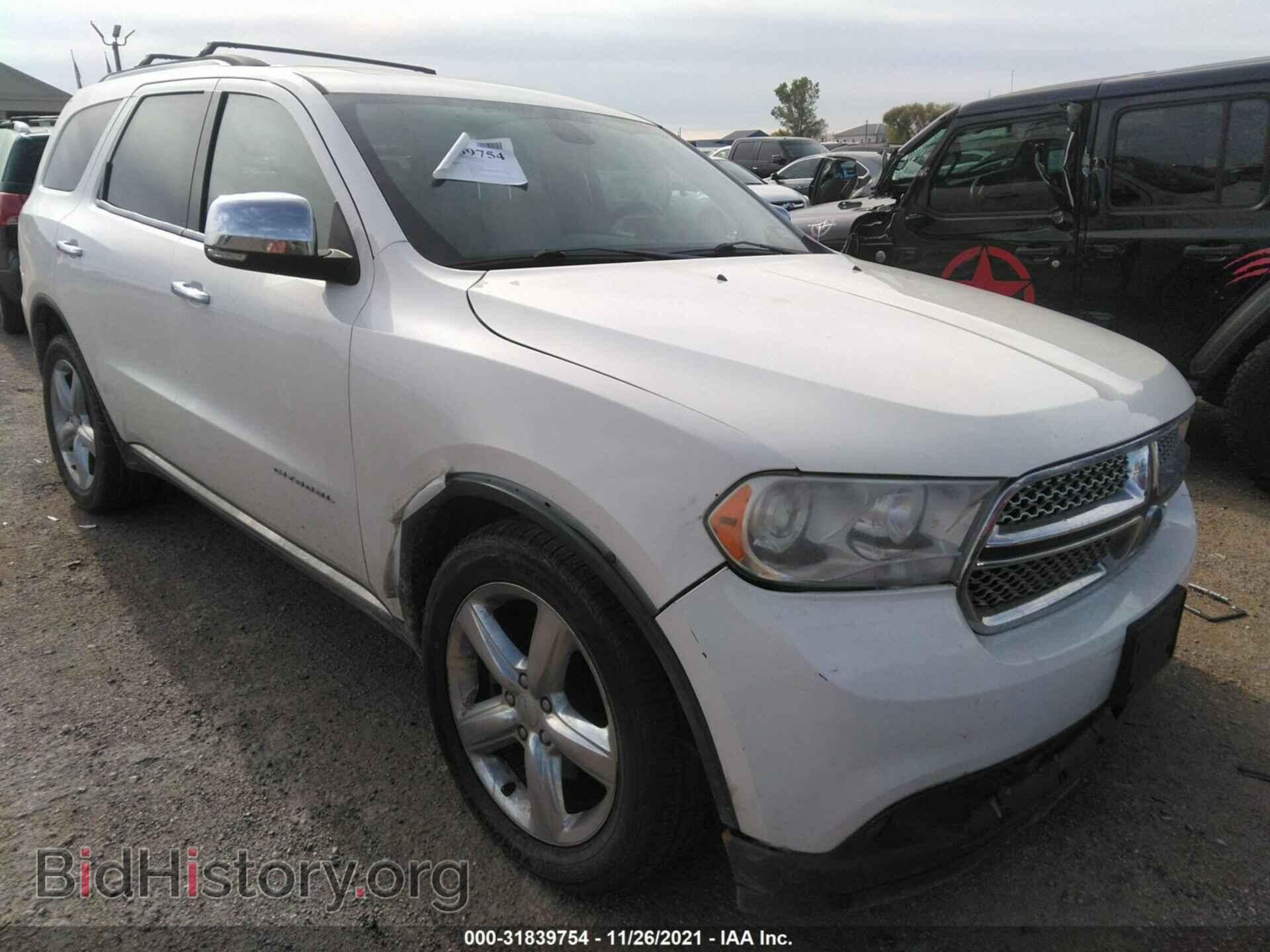Photo 1C4SDJETXCC293303 - DODGE DURANGO 2012