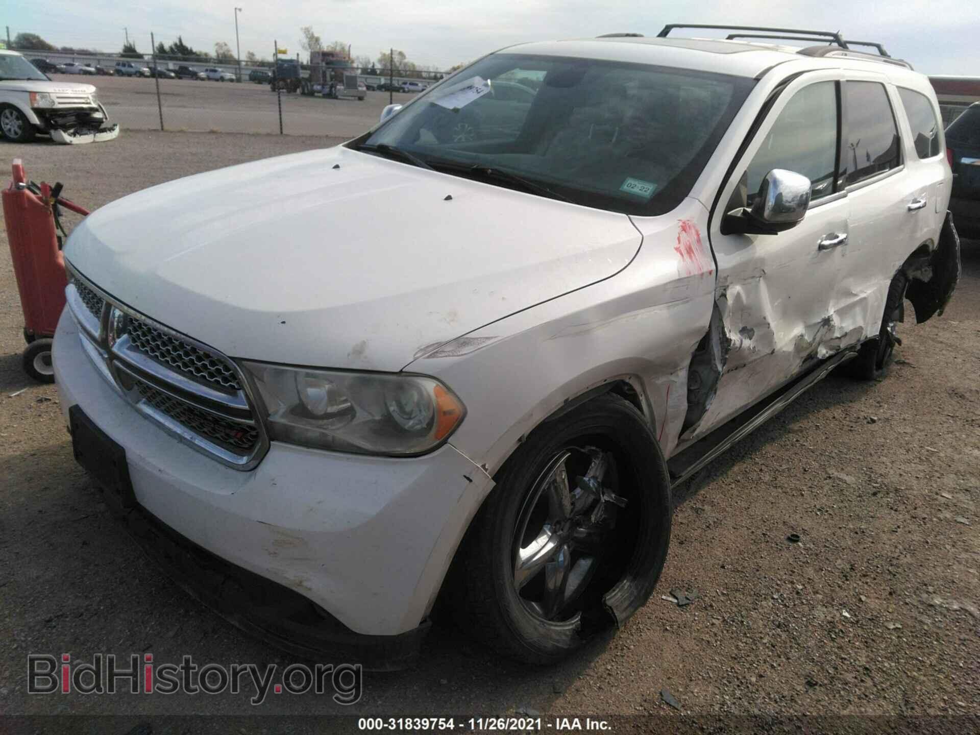 2012 DODGE DURANGO - VIN: 1C4SDJETXCC293303 - Photo 2