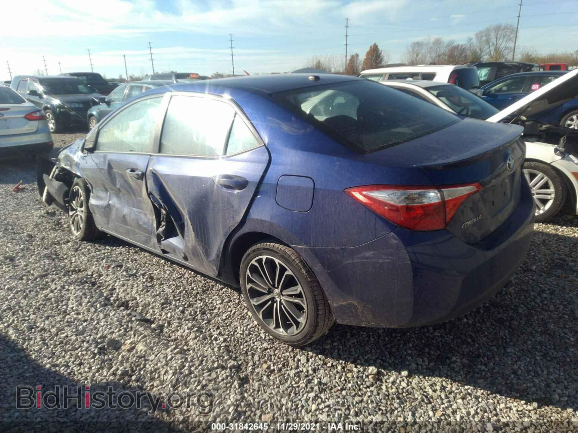 2014 TOYOTA COROLLA - VIN: 2T1BURHE5EC143167 - Photo 3