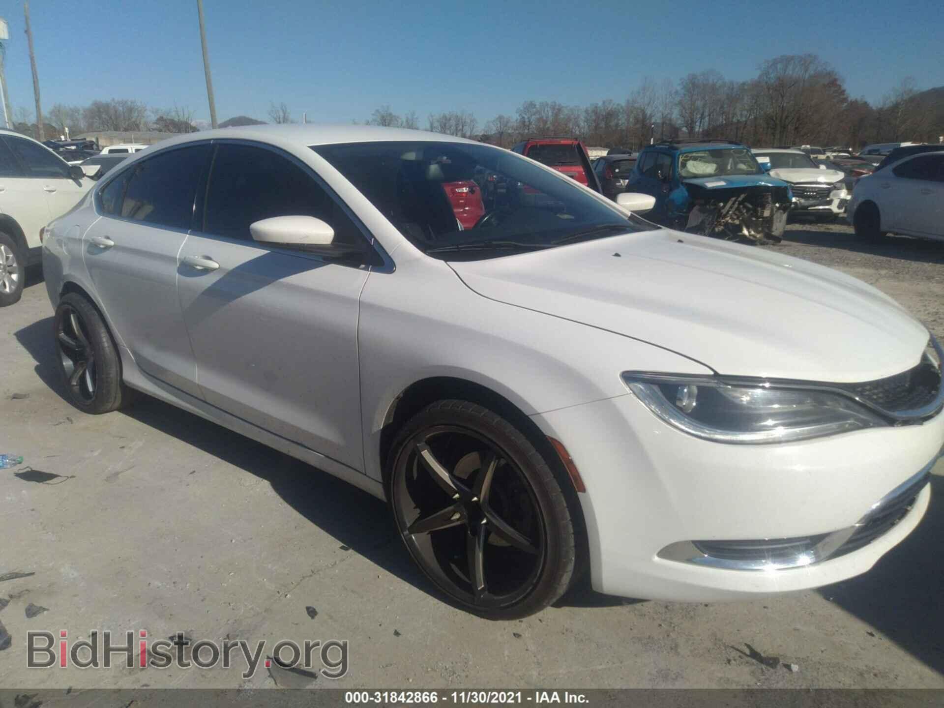 Фотография 1C3CCCAB5GN164514 - CHRYSLER 200 2016