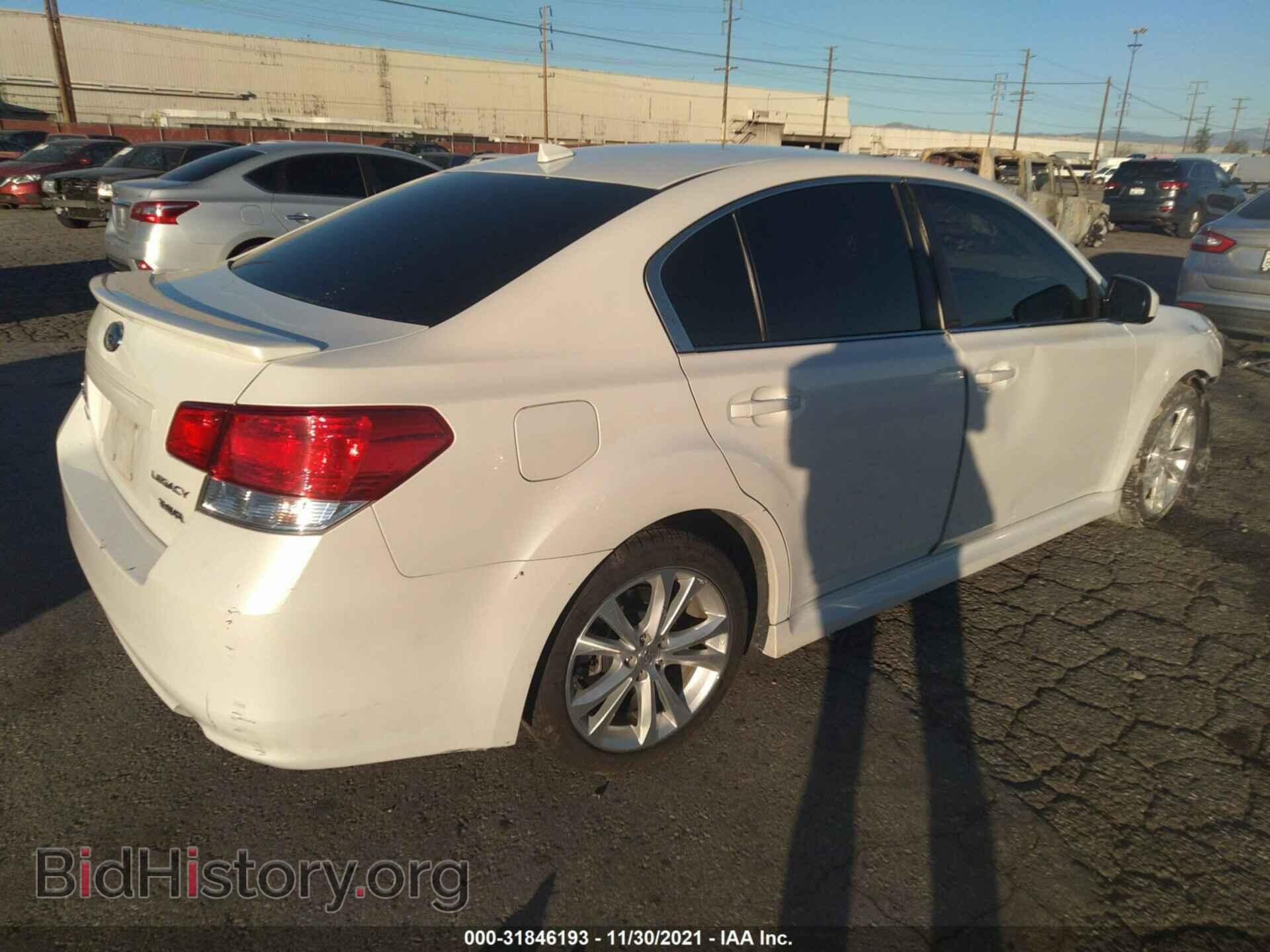 2013 SUBARU LEGACY - VIN: 4S3BMDP61D2017687 - Фото 4
