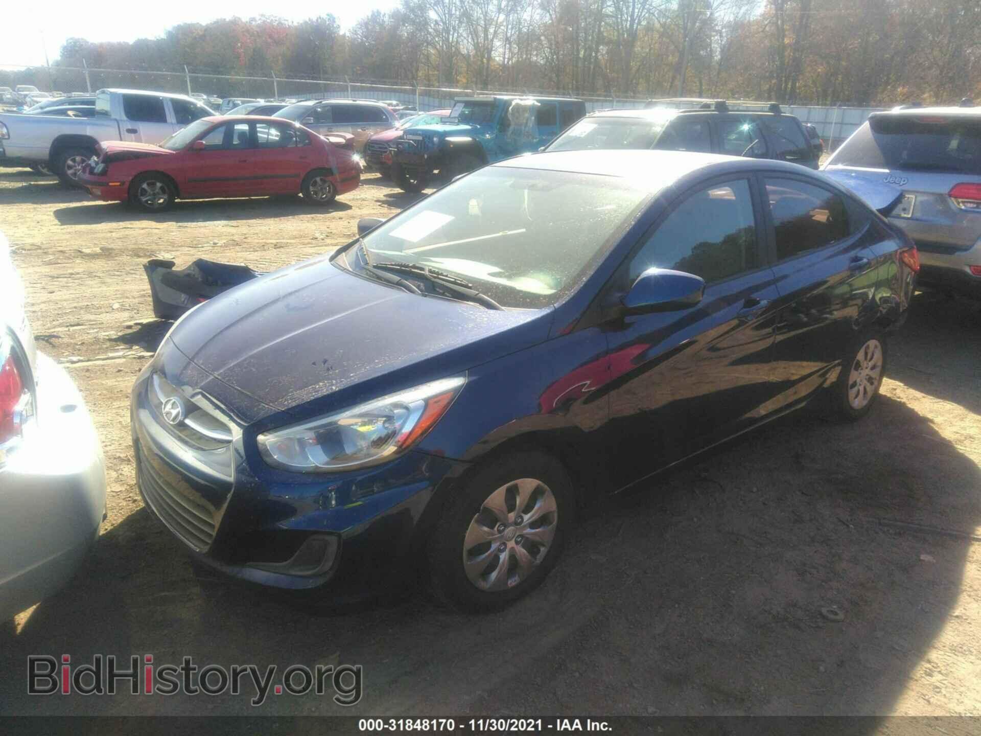 2017 HYUNDAI ACCENT - VIN: KMHCT4AE7HU219155 - Фото 2