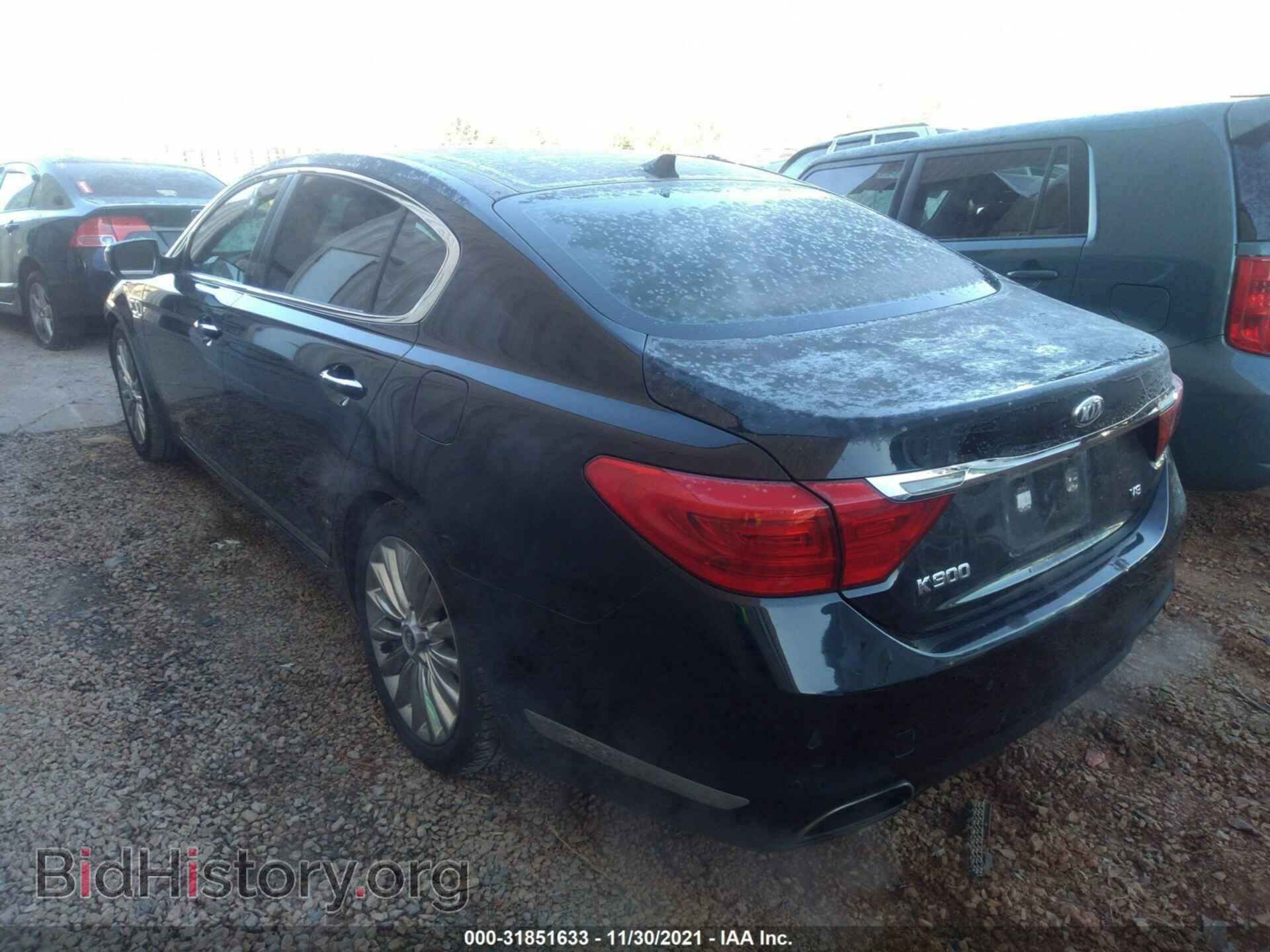 2015 KIA K900 - VIN: KNALW4D43F6021511 - Фото 3