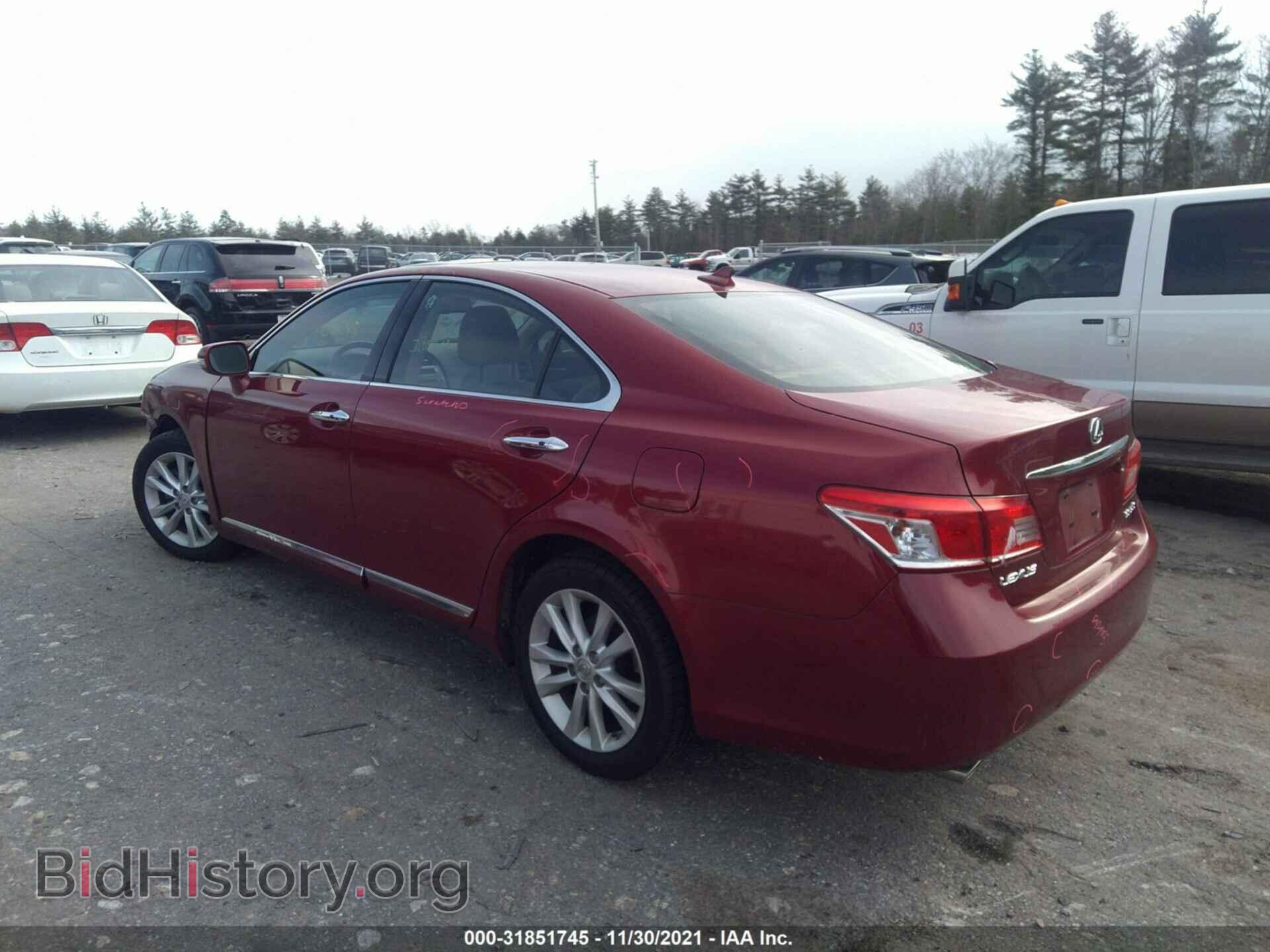 2010 LEXUS ES 350 - VIN: JTHBK1EGXA2404975 - Фото 3