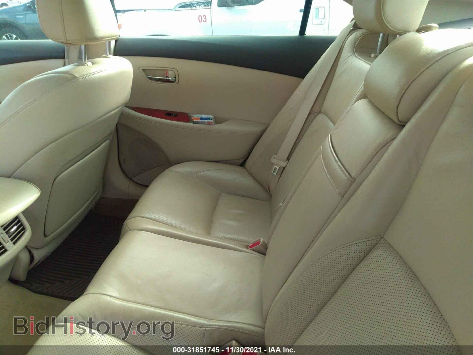 2010 LEXUS ES 350 - VIN: JTHBK1EGXA2404975 - Фото 8