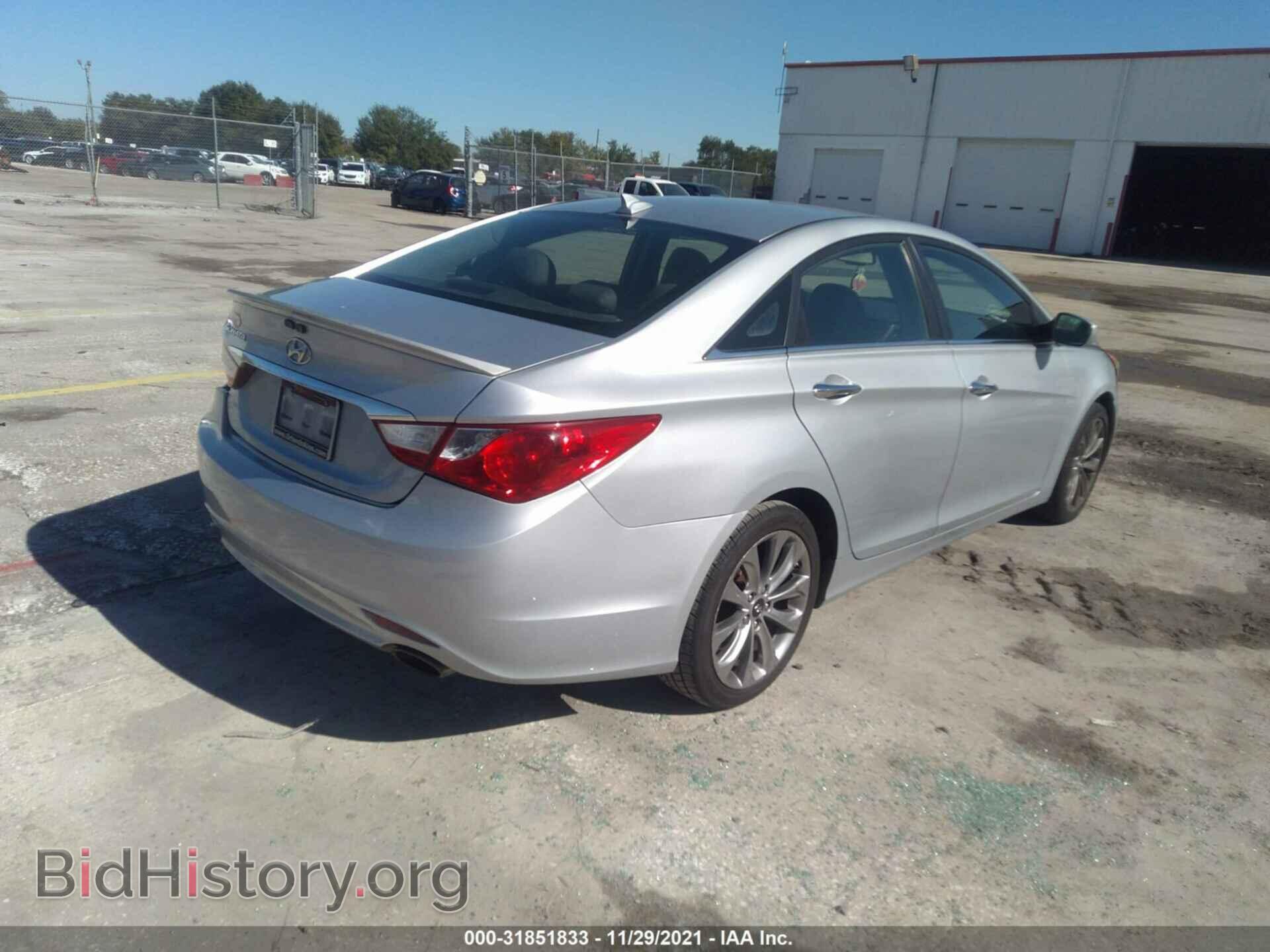 2013 HYUNDAI SONATA - VIN: 5NPEC4AC4DH614023 - Photo 4