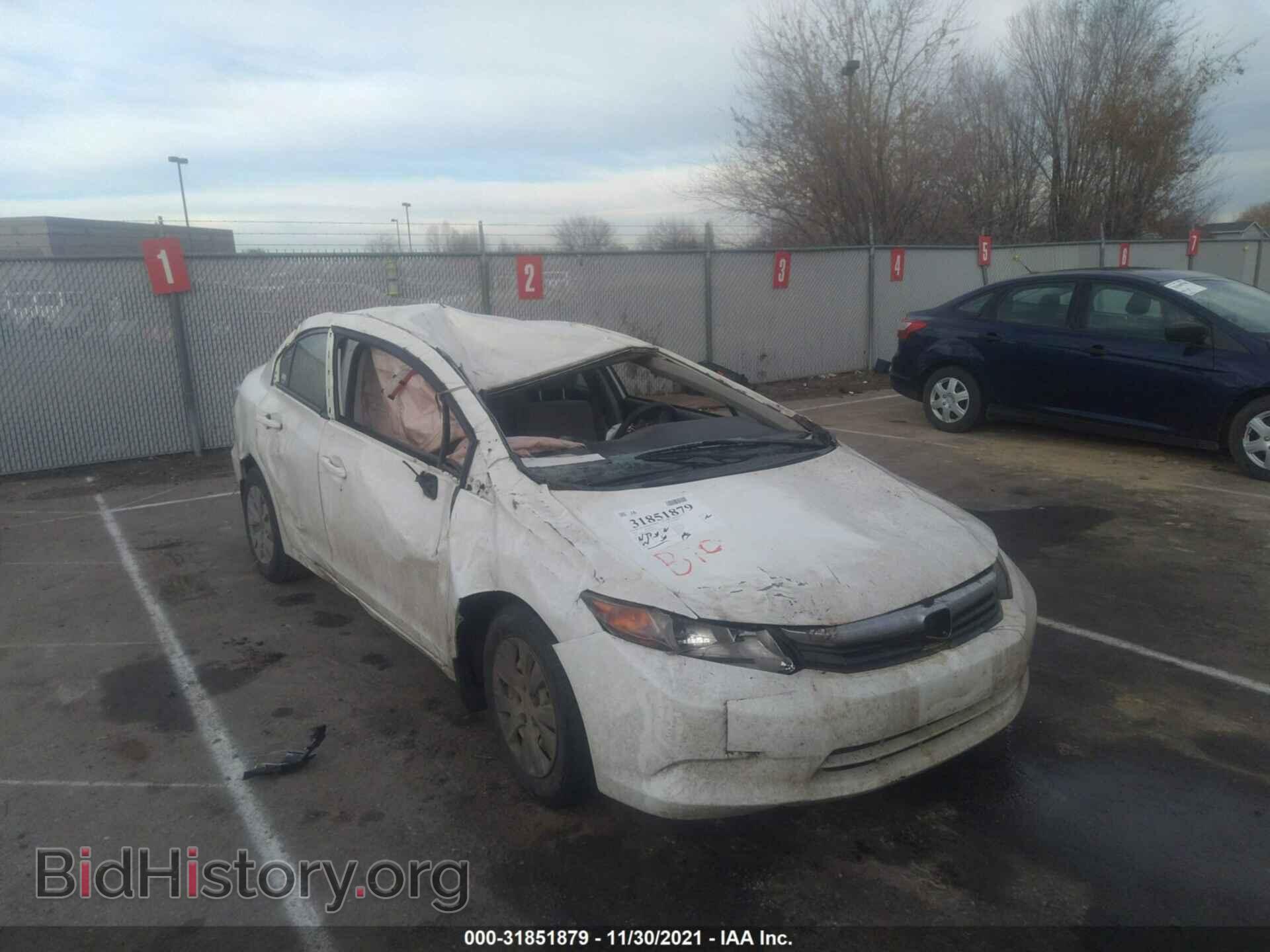 Фотография JHMFB2F50CS000073 - HONDA CIVIC SDN 2012