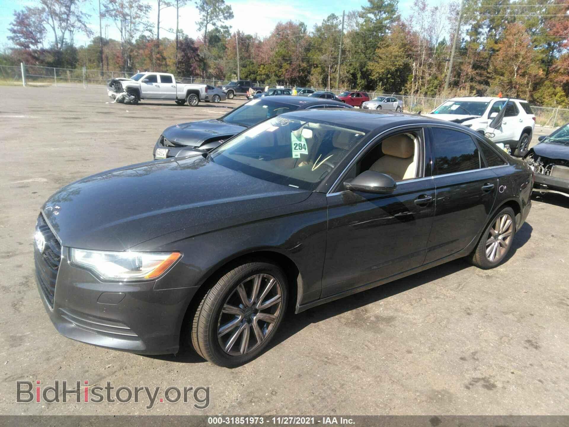 2013 AUDI A6 - VIN: WAUGFAFC4DN083362 - Photo 2