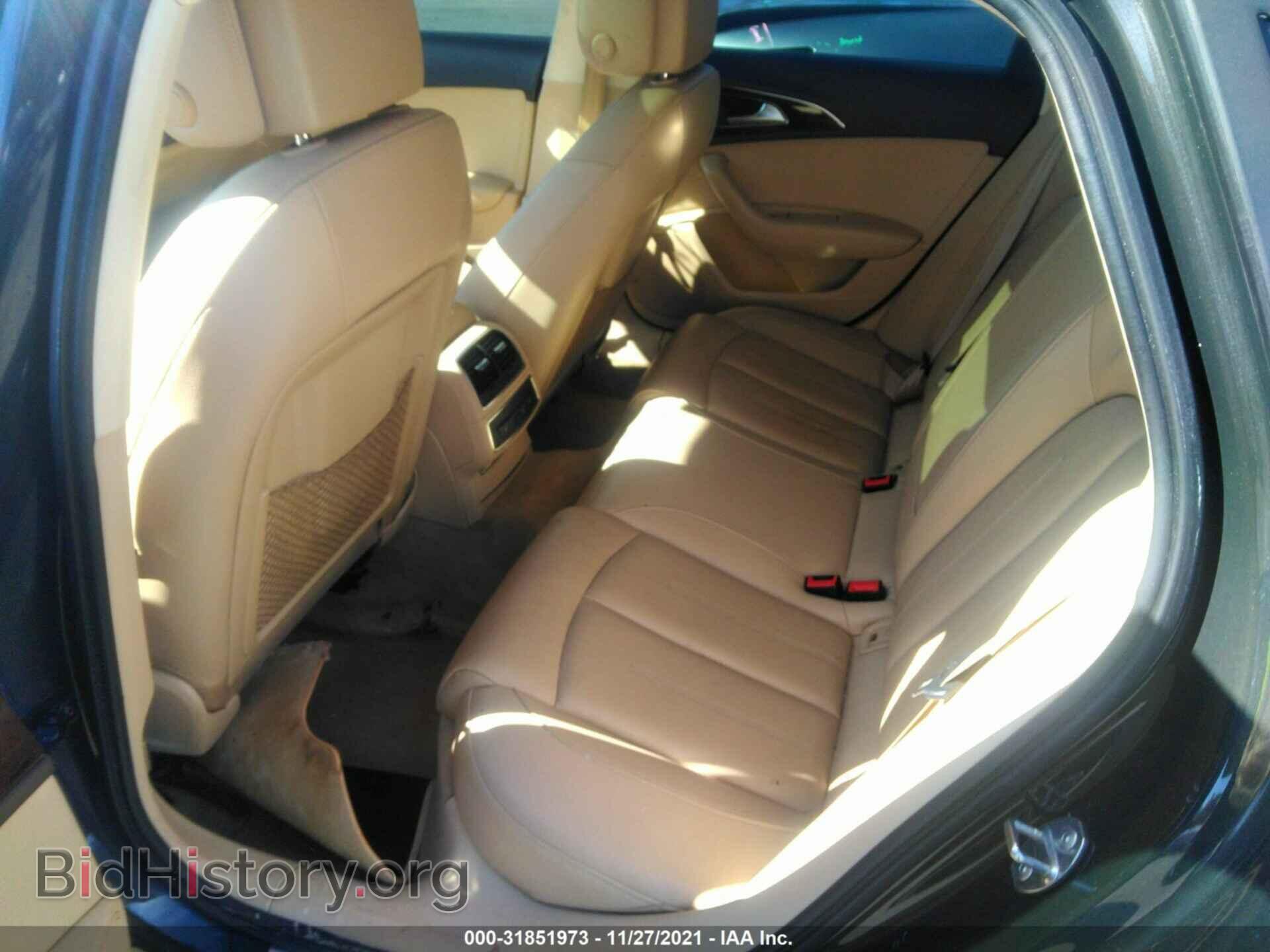 2013 AUDI A6 - VIN: WAUGFAFC4DN083362 - Photo 8