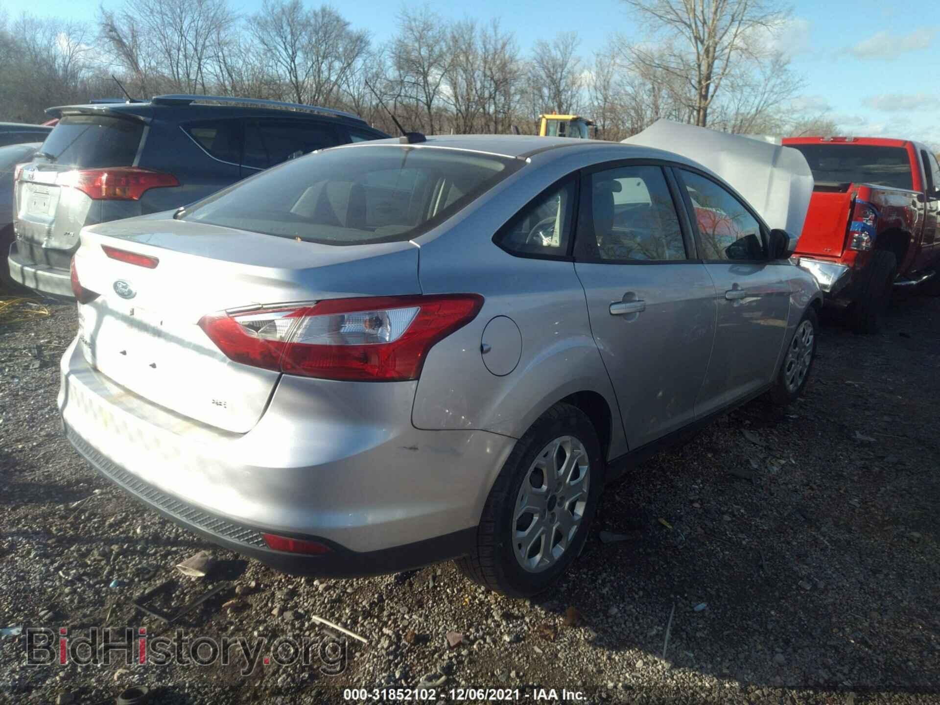 2012 FORD FOCUS - VIN: 1FAHP3F2XCL336076 - Фото 4