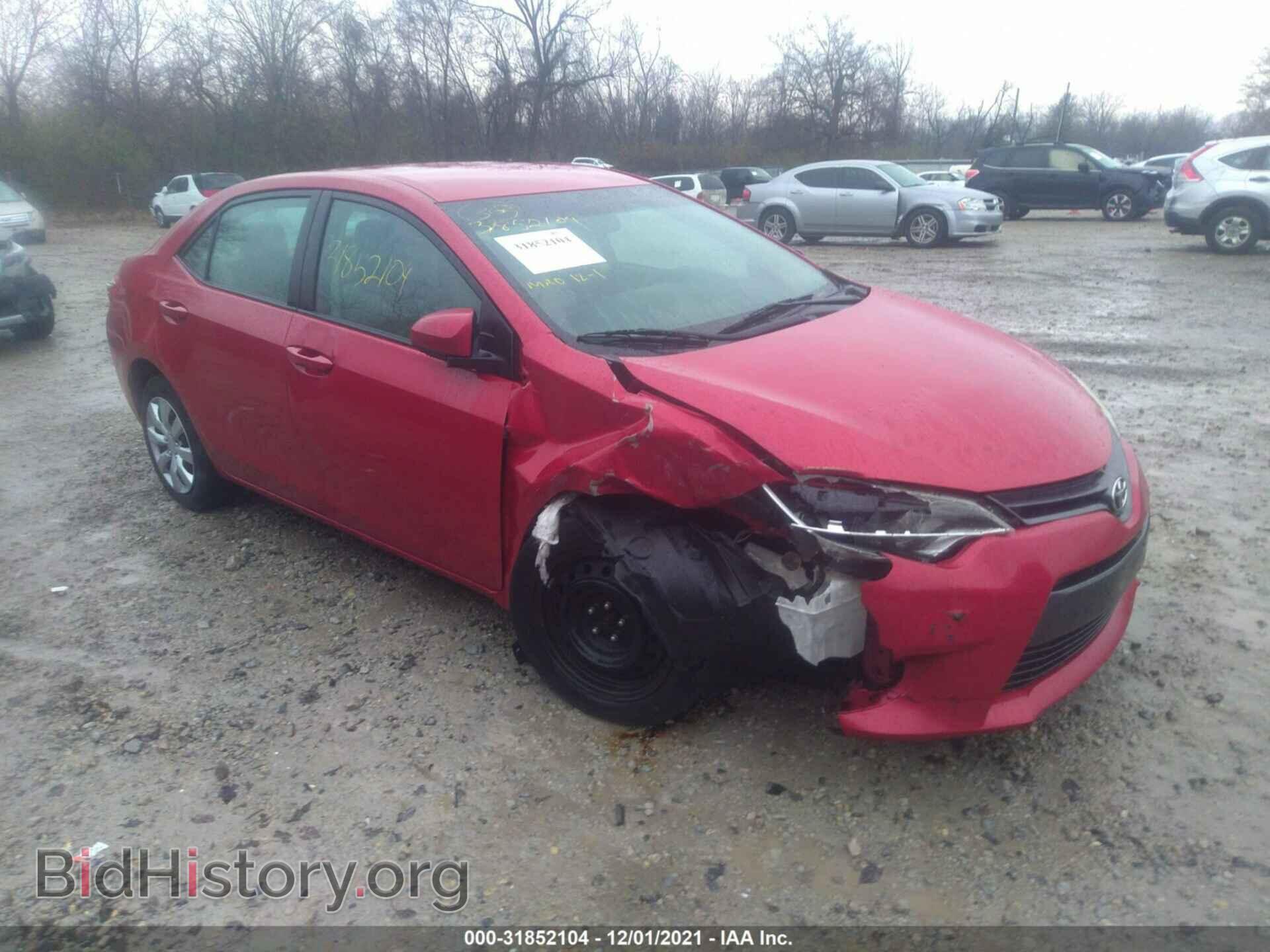 Фотография 2T1BURHEXFC242519 - TOYOTA COROLLA 2015