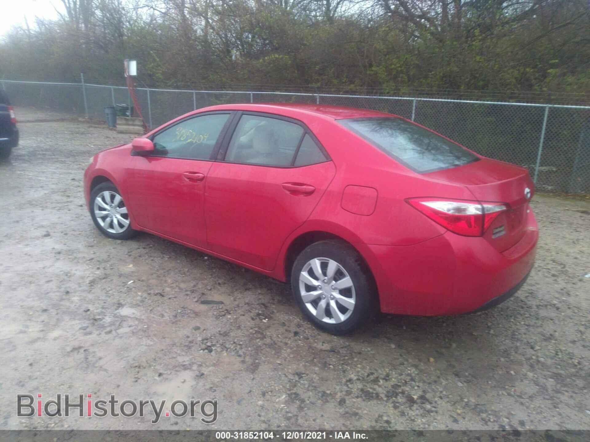 2015 TOYOTA COROLLA - VIN: 2T1BURHEXFC242519 - Фото 3