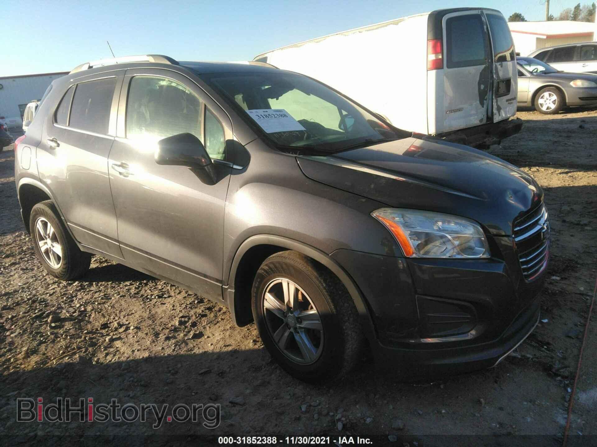 Фотография 3GNCJPSB9GL124452 - CHEVROLET TRAX 2016