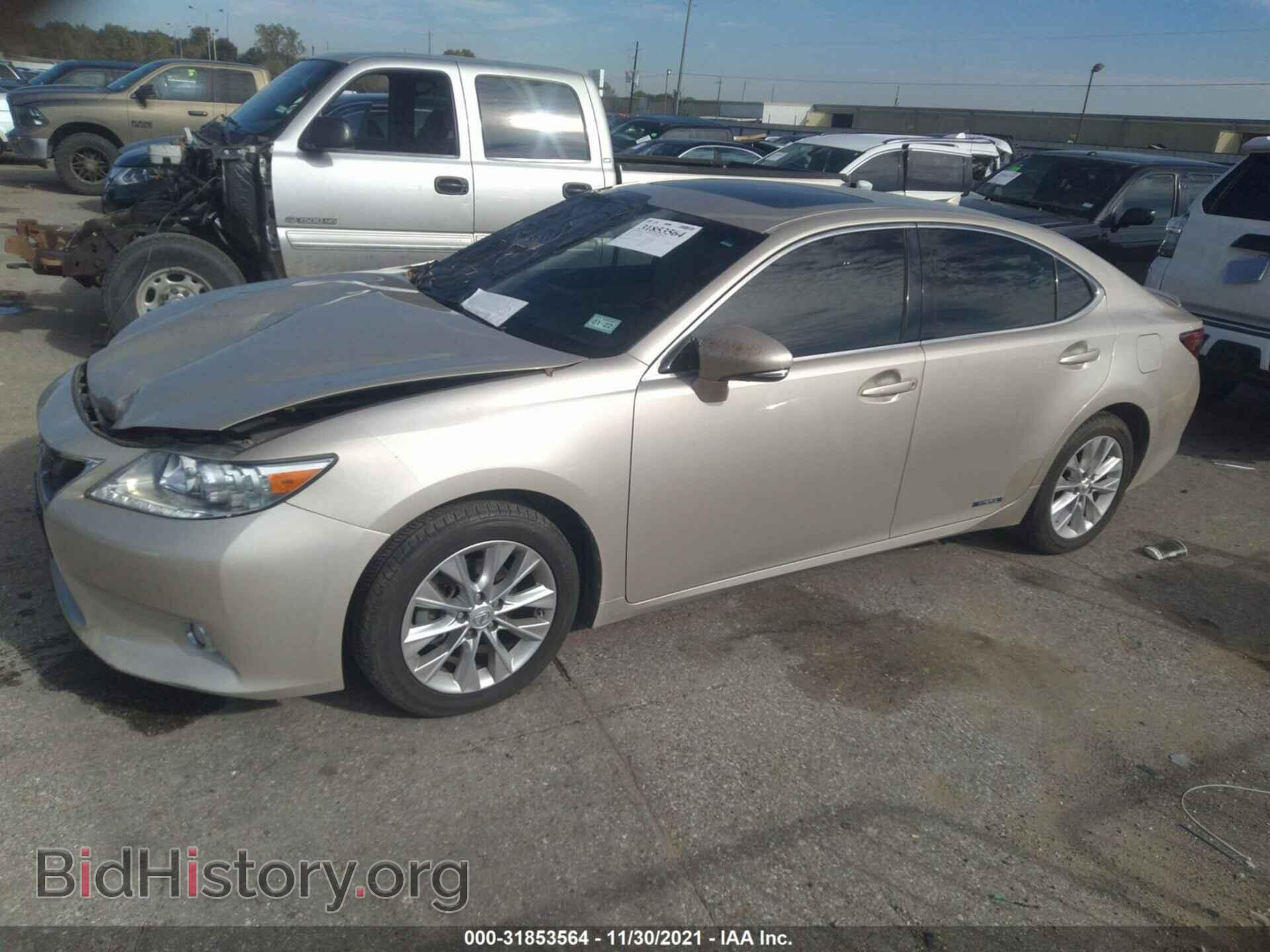 2014 LEXUS ES 300H - VIN: JTHBW1GG3E2042849 - Фото 2