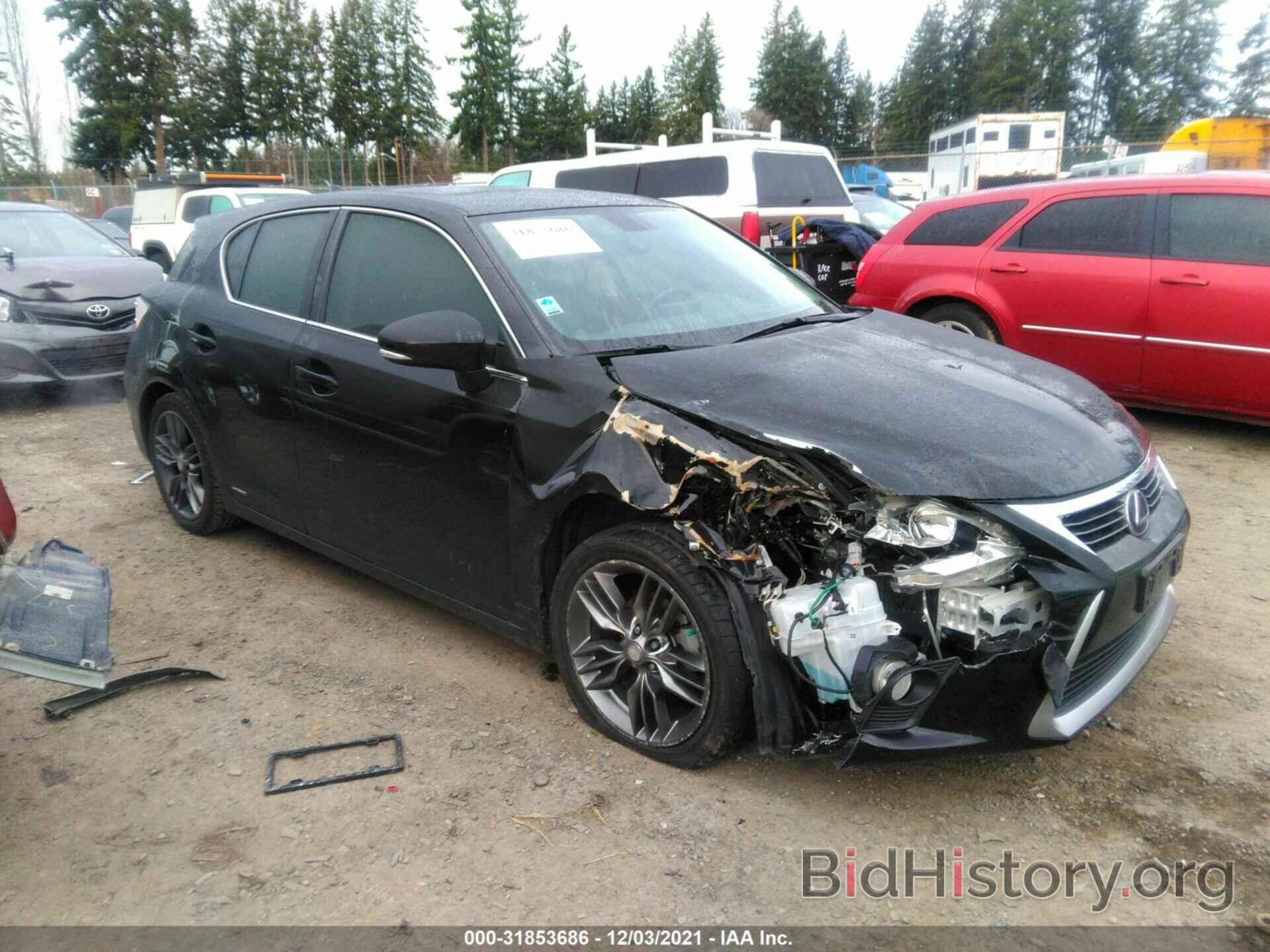 Photo JTHKD5BH6E2183234 - LEXUS CT 200H 2014