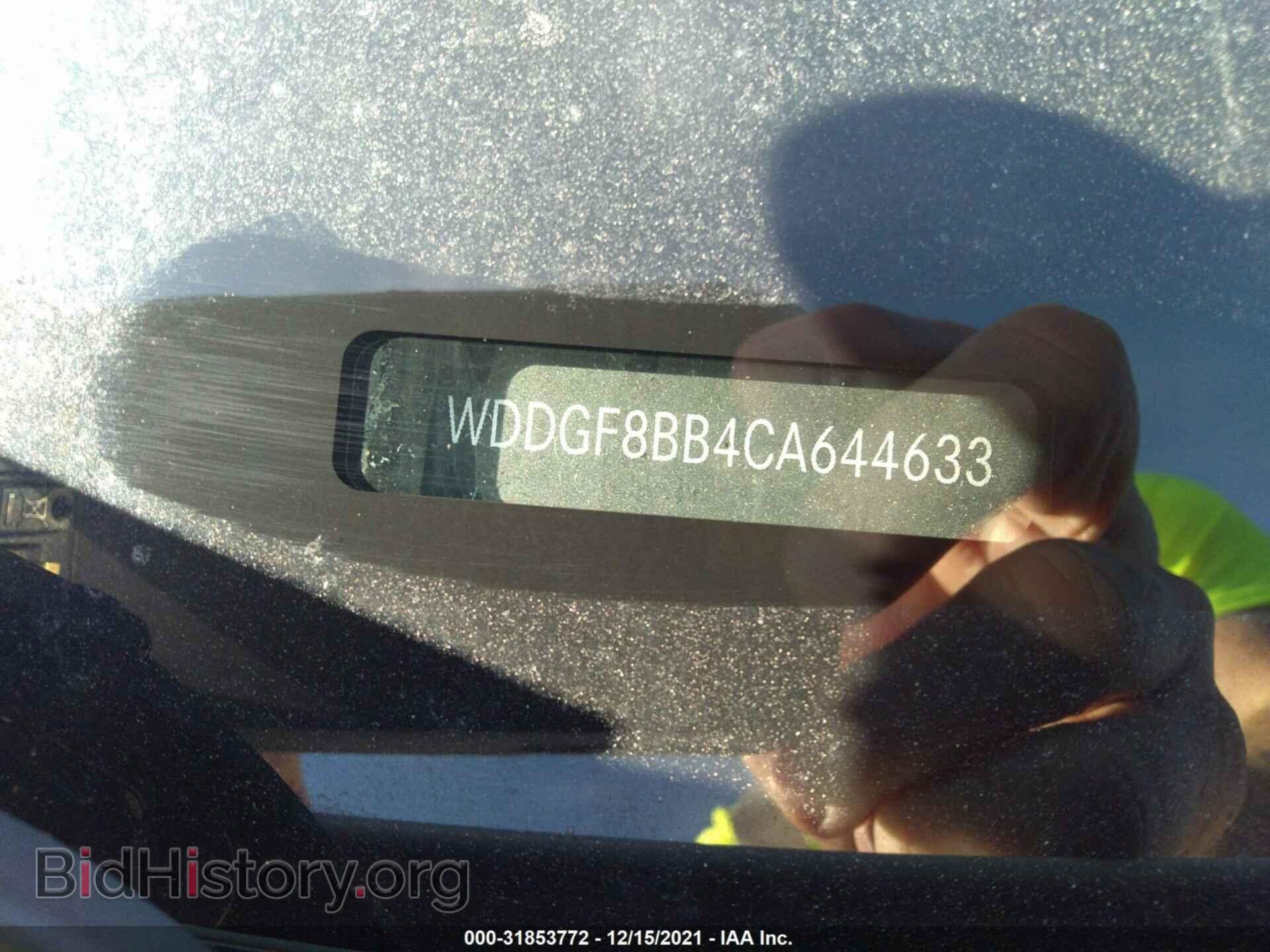 2012 MERCEDES-BENZ C-CLASS - VIN: WDDGF8BB4CA644633 - Фото 9
