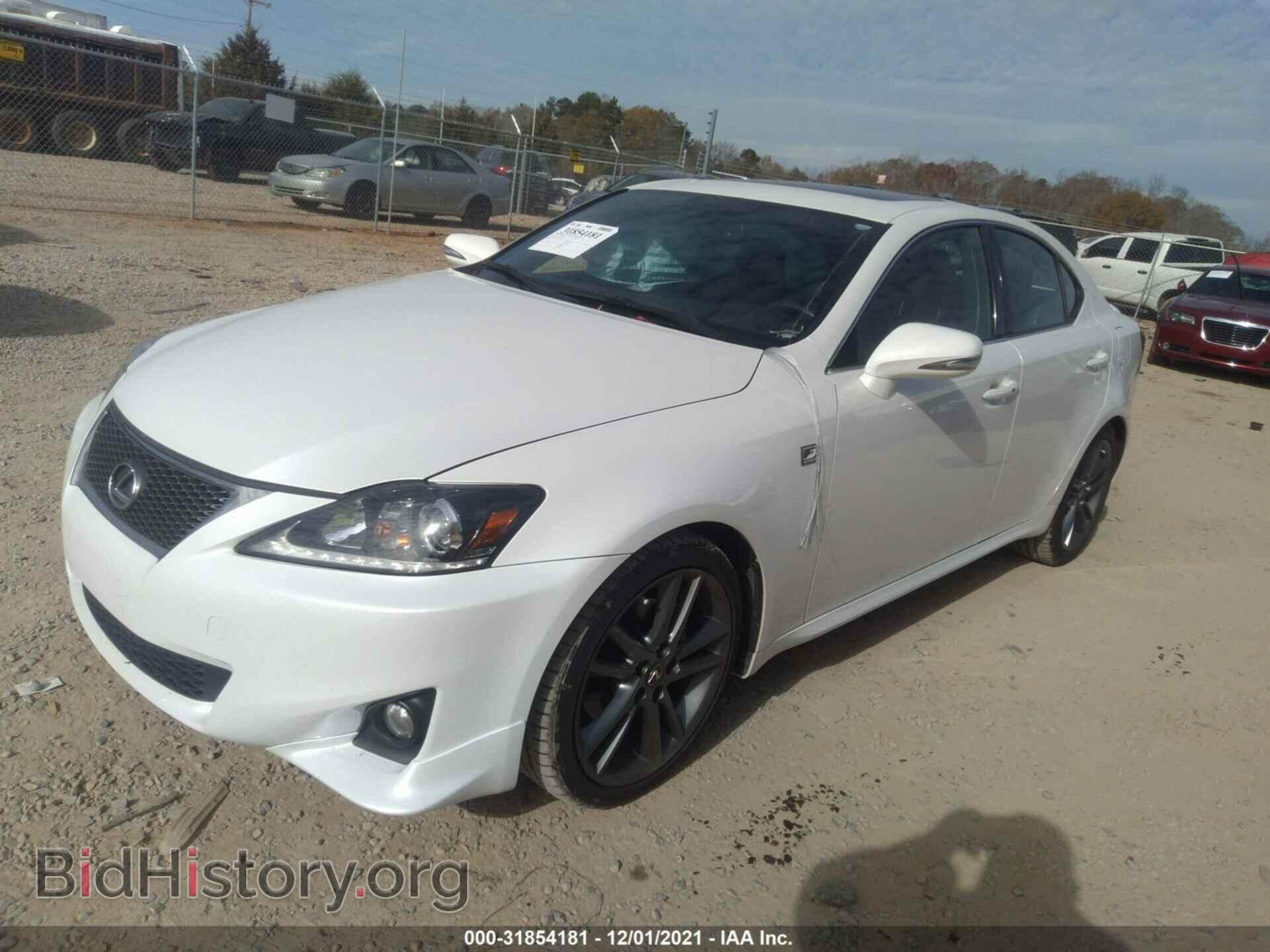 2011 LEXUS IS 250 - VIN: JTHBF5C29B5153885 - Фото 2