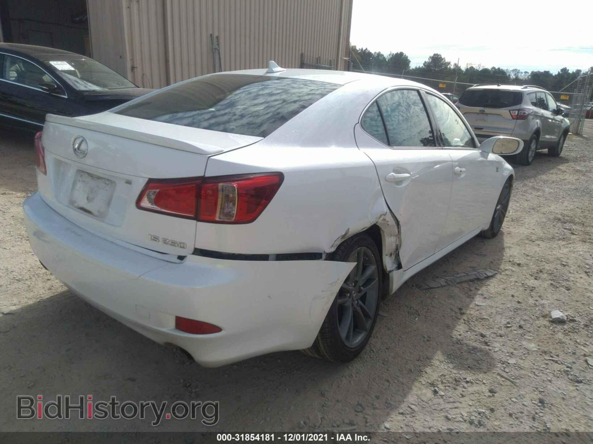 2011 LEXUS IS 250 - VIN: JTHBF5C29B5153885 - Фото 4