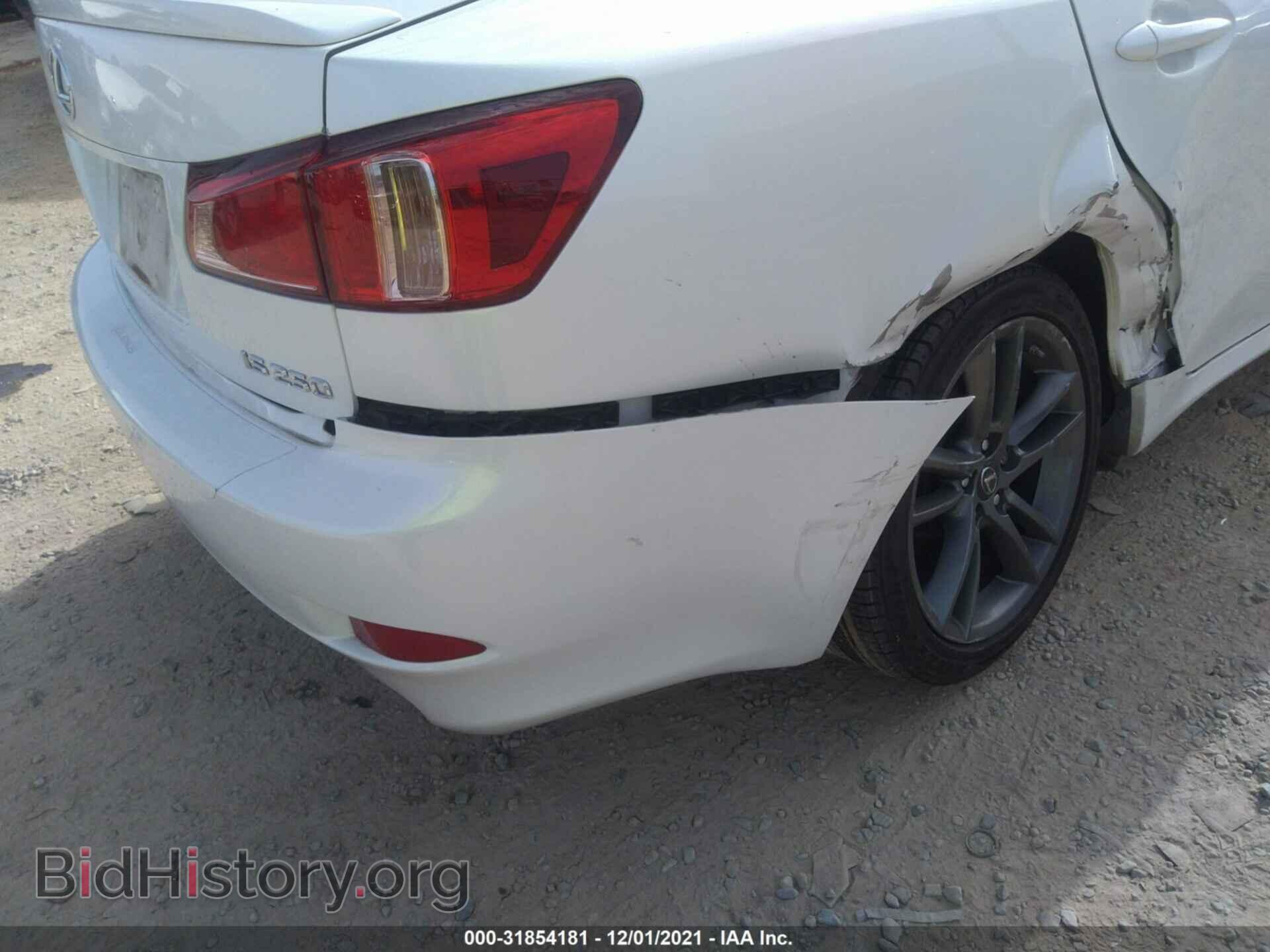 2011 LEXUS IS 250 - VIN: JTHBF5C29B5153885 - Фото 6