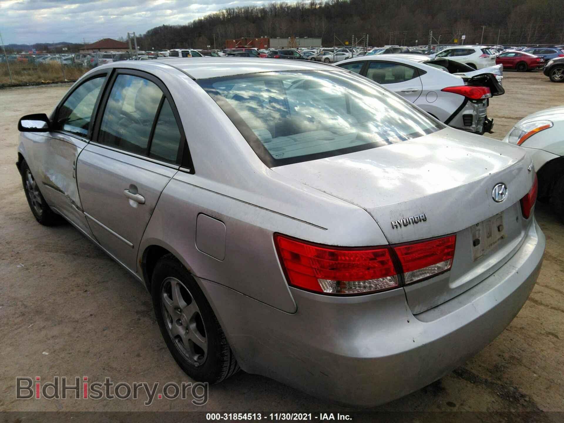 2006 HYUNDAI SONATA - VIN: 5NPEU46C96H092630 - Фото 3