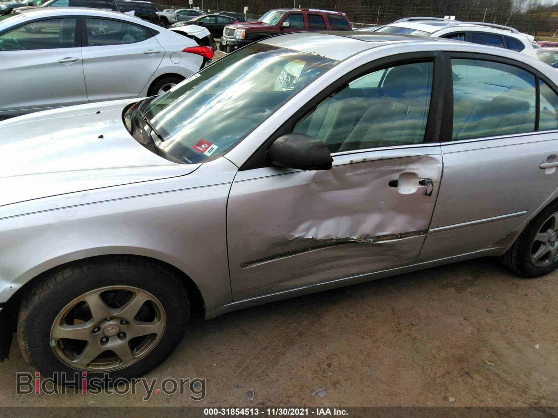 2006 HYUNDAI SONATA - VIN: 5NPEU46C96H092630 - Фото 6